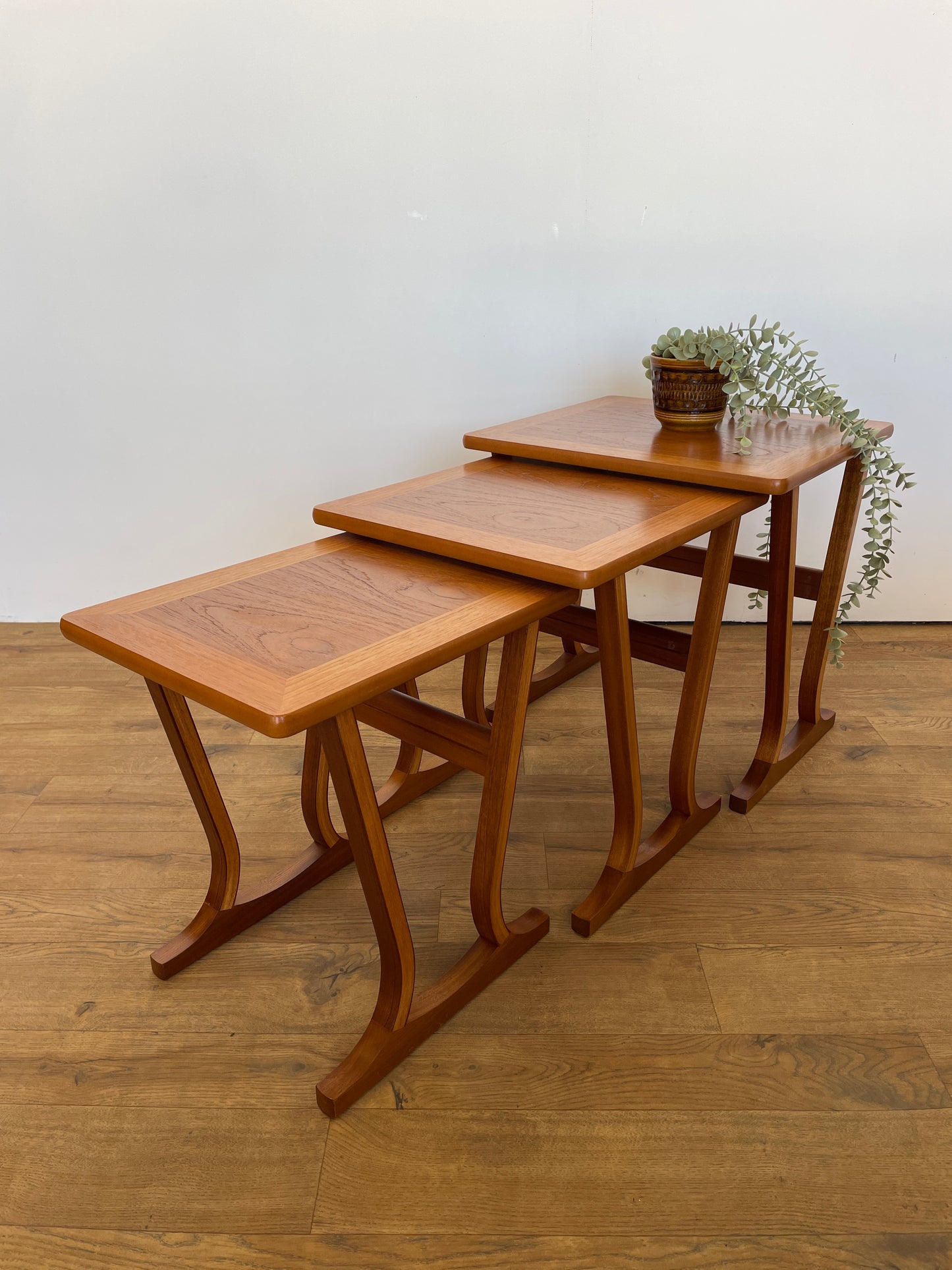 Nathan Nest of Tables Teak - Mid-Century / Vintage / Side Table / Home / Furniture / Retro