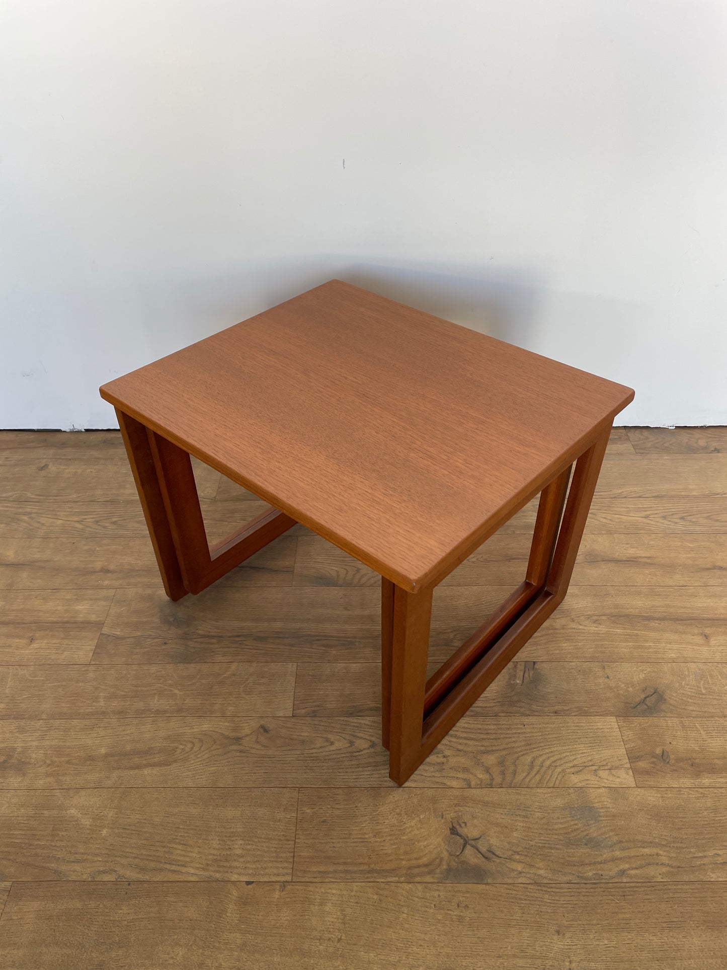 Vintage McIntosh Teak Nesting Tables – Mid-Century Modern (Set of 2)