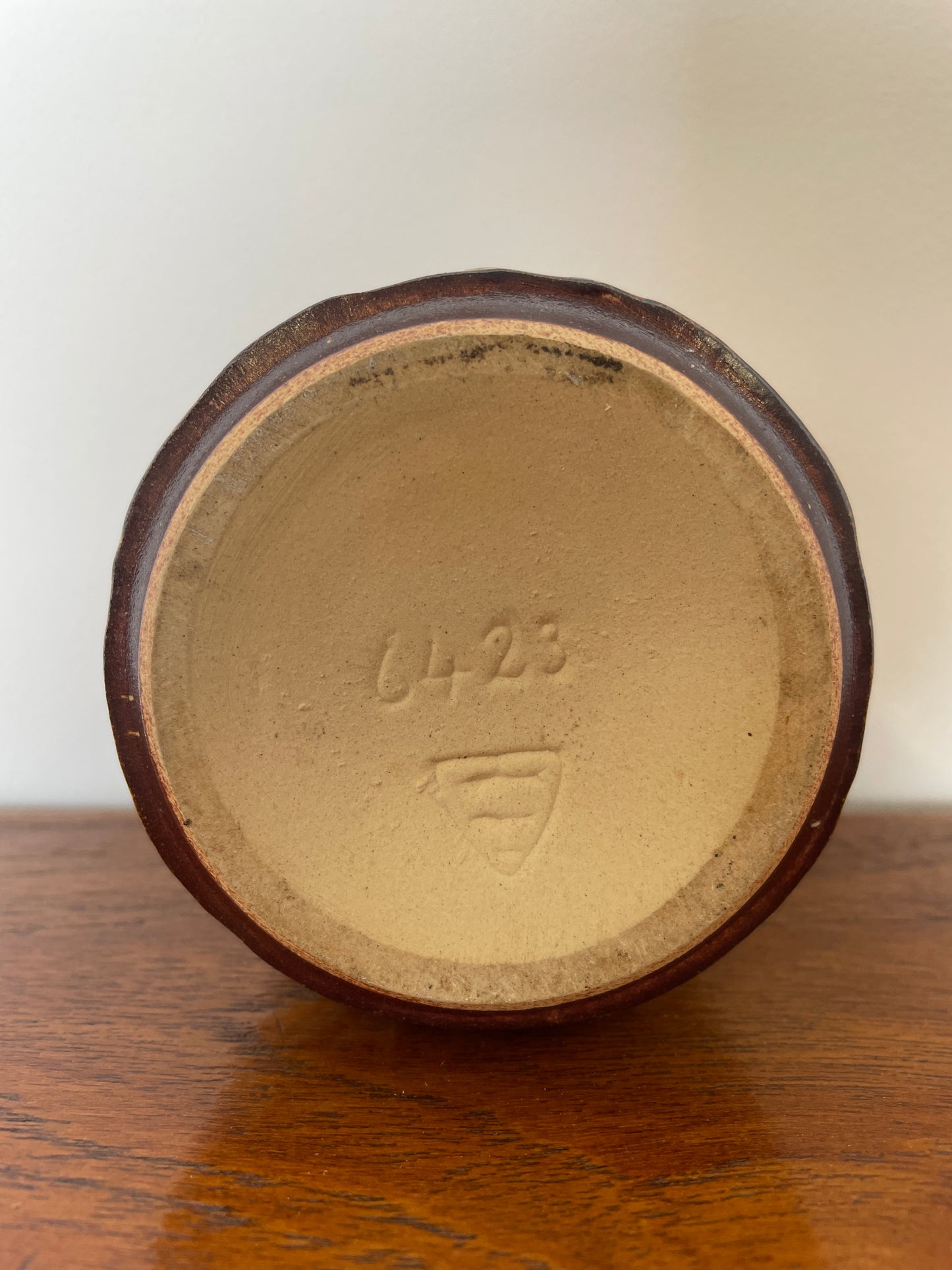 Vintage Michael Andersen Studio Vase with Ram Motif – Denmark, 1960s