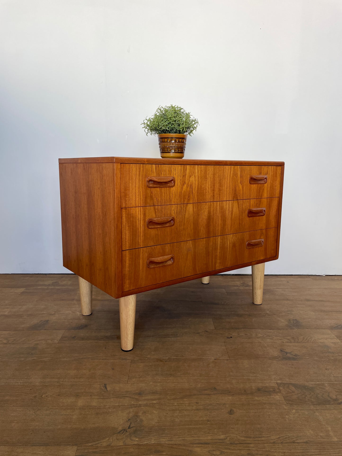 Vintage Teak G Plan Chest of 3 Drawers – Mid-Century Modern