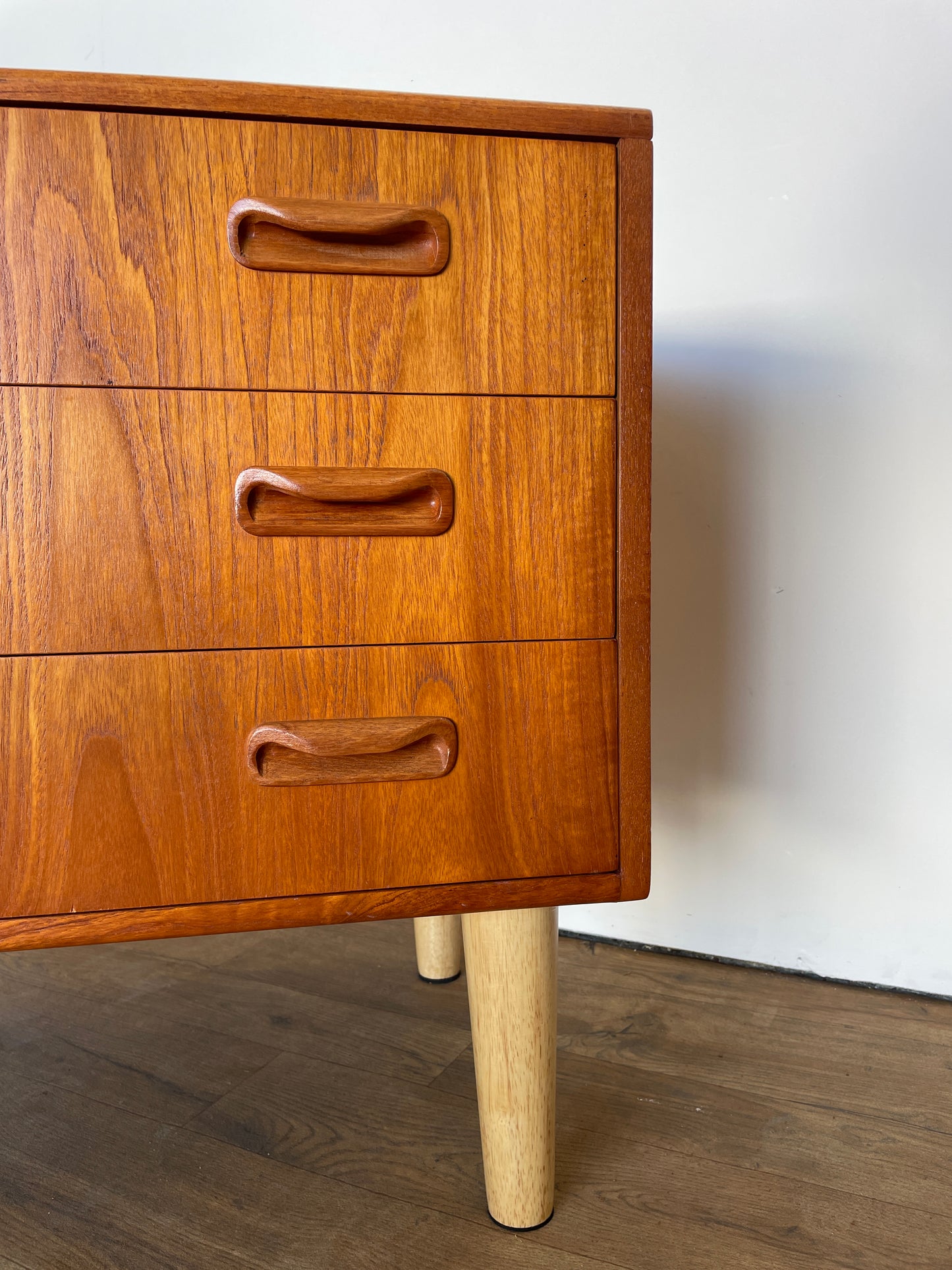 Vintage Teak G Plan Chest of 3 Drawers – Mid-Century Modern