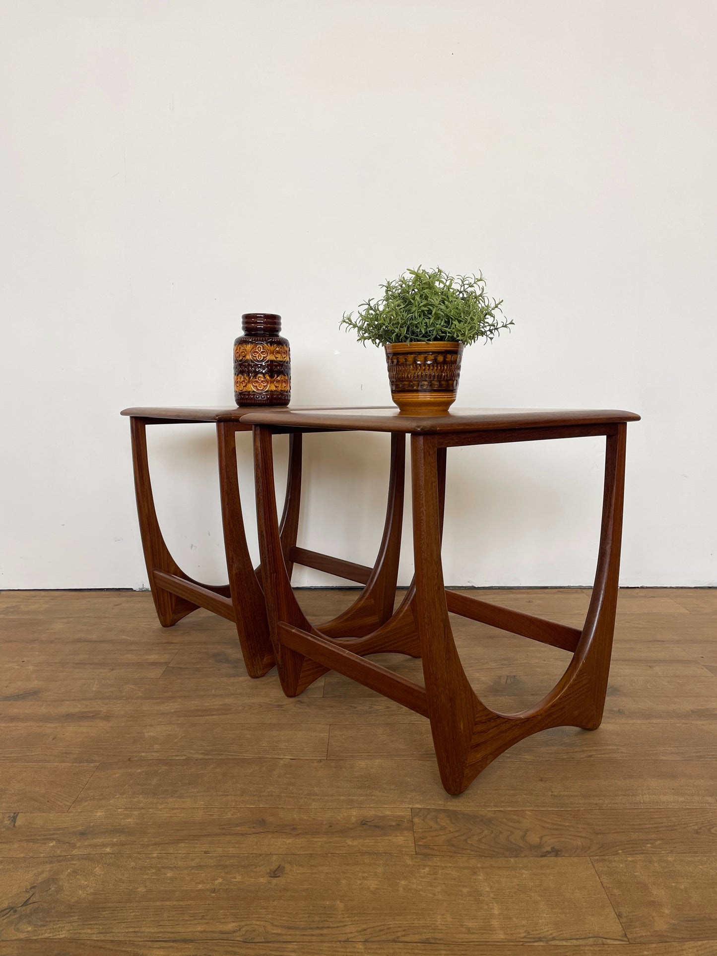 Pair of G Plan Fresco Teak Side Tables – Mid-Century Modern Elegance