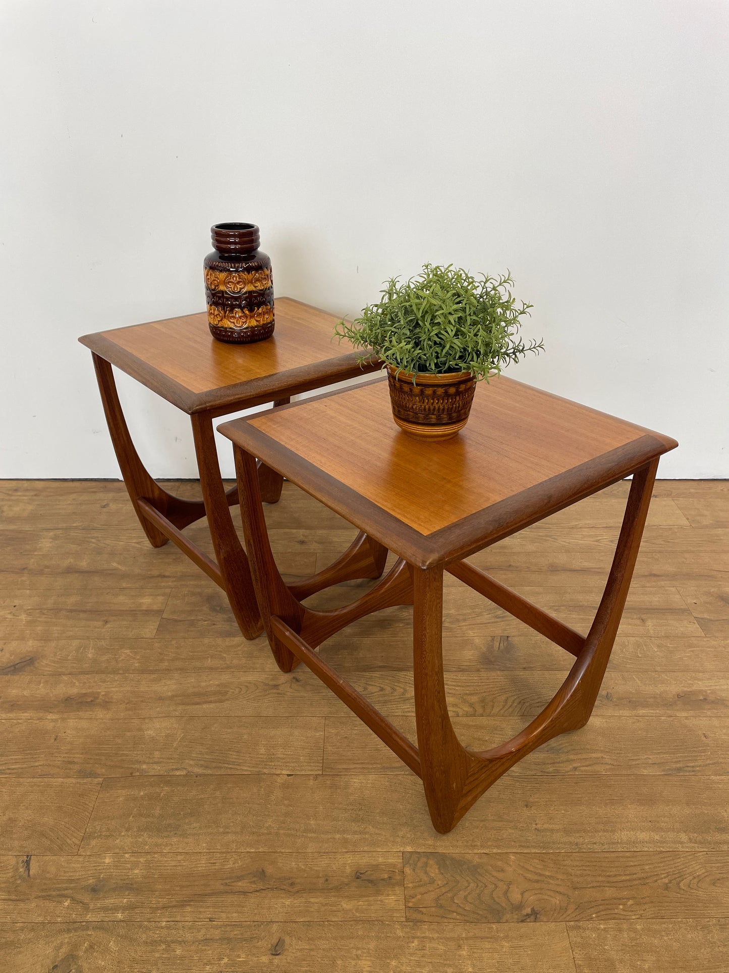 Pair of G Plan Fresco Teak Side Tables – Mid-Century Modern Elegance