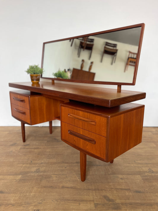 Vintage G Plan Fresco Teak Floating Top Dressing Table – Mid Century Modern