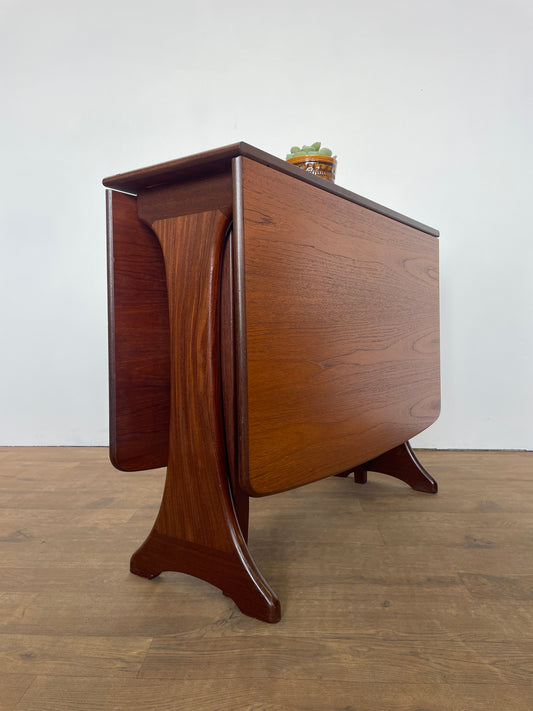 Vintage G Plan Drop Leaf Teak Dining Table – Mid-Century Extendable Elegance