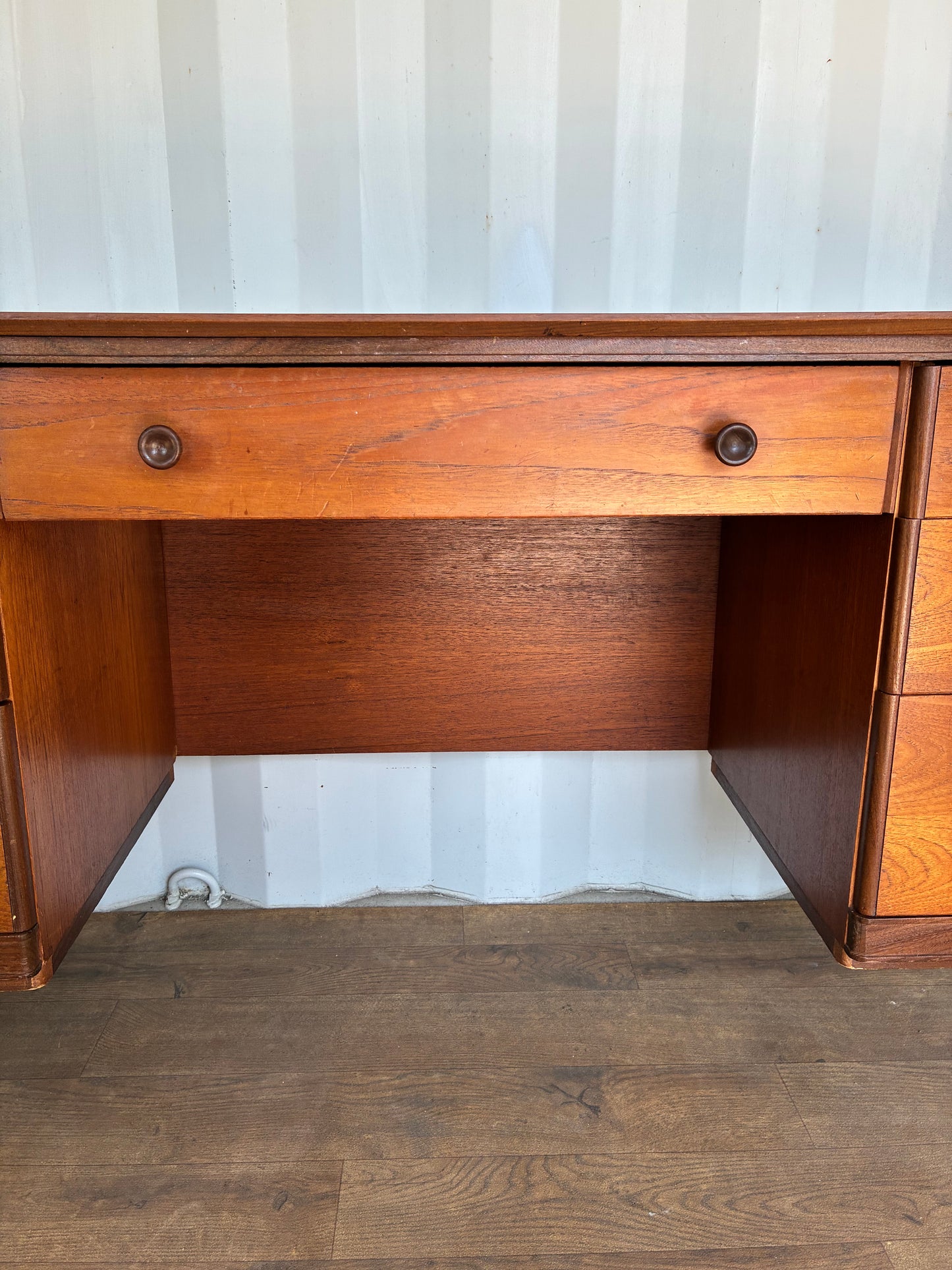Mid-Century Writing Desk by Austinsuite Teak Vintage Scandinavian Style Office
