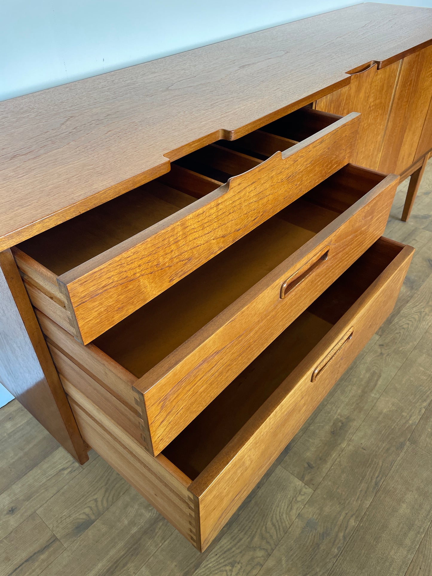 Mid-Century Modern Teak Nathan Sideboard | Vintage UK Furniture