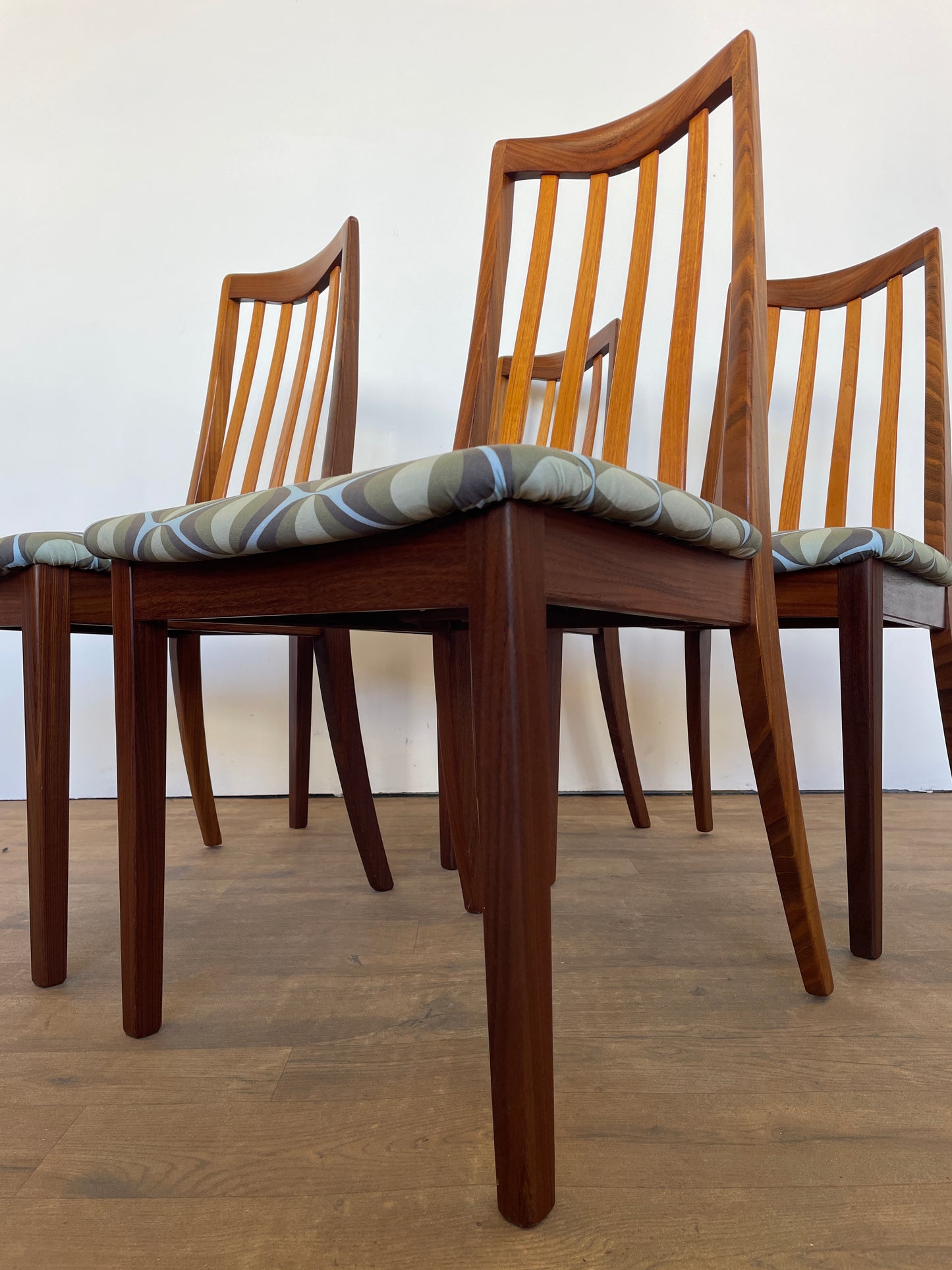 Mid-Century G Plan Dining Chairs – Set of 4, Newly Upholstered, UK Made