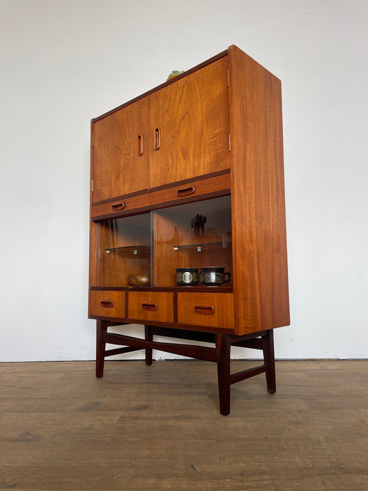 Rare Mid-Century Teak Danish Drinks Cabinet by Arne Wahl Iversen