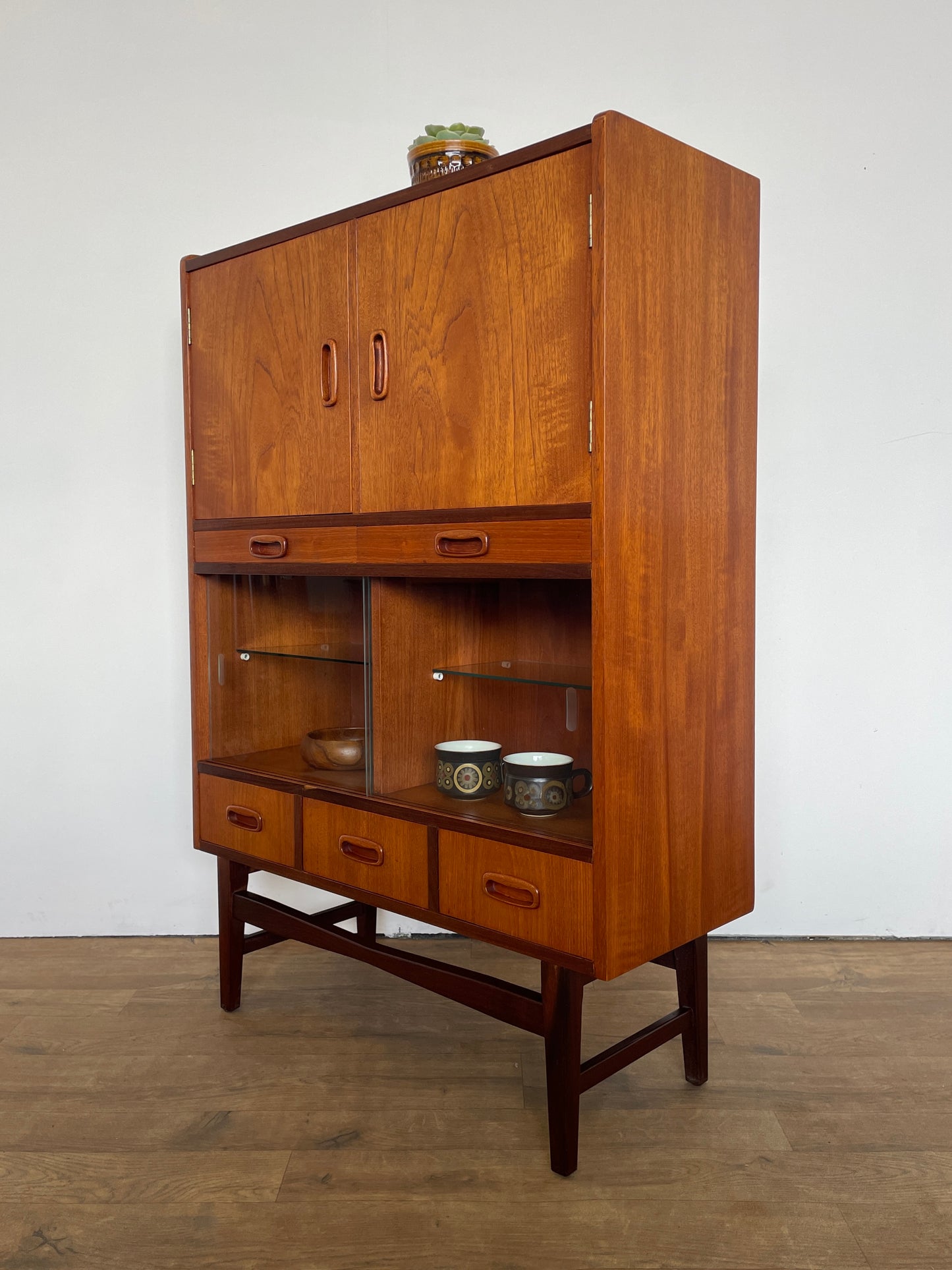 Rare Mid-Century Teak Danish Drinks Cabinet by Arne Wahl Iversen
