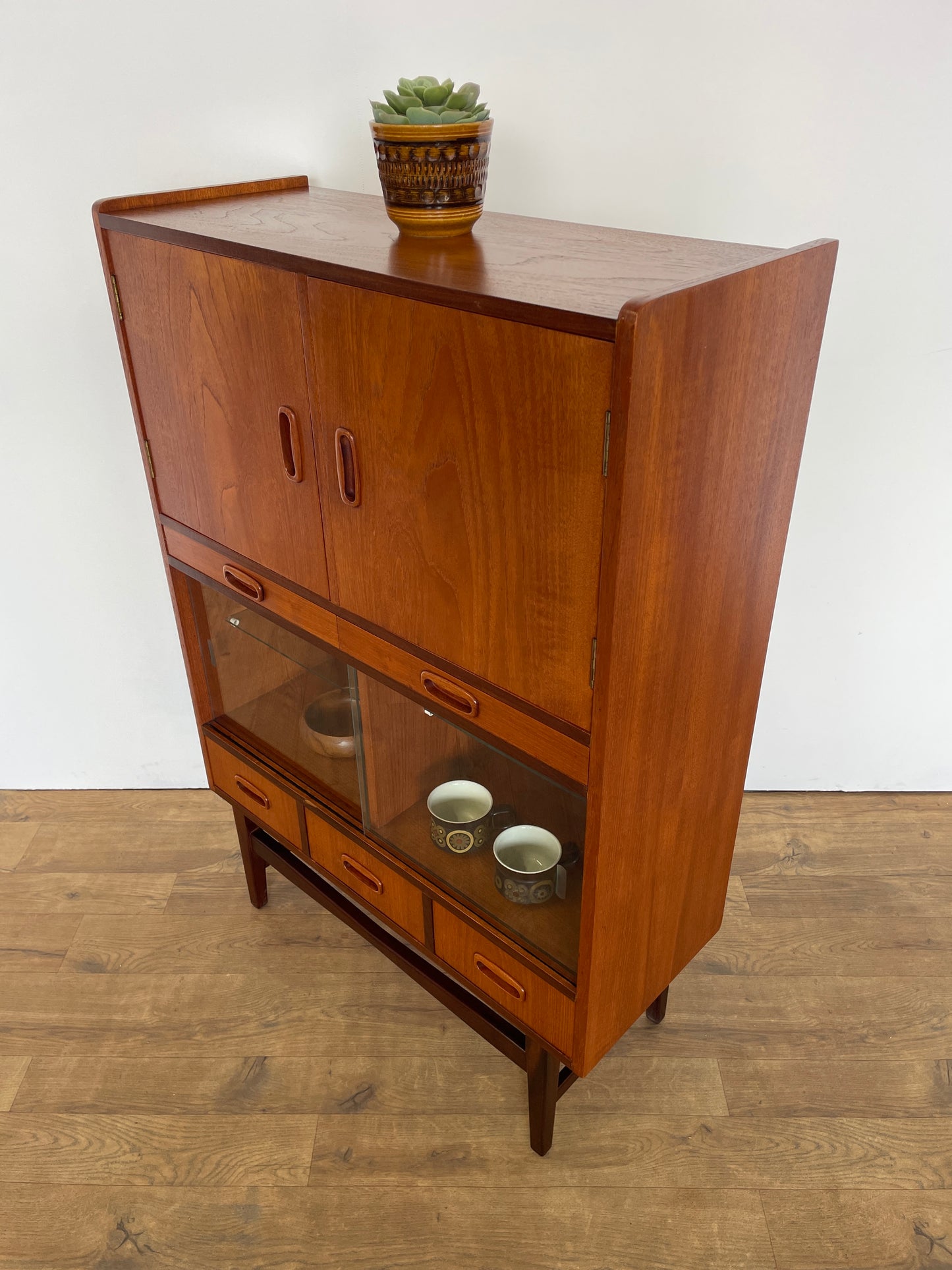 Rare Mid-Century Teak Danish Drinks Cabinet by Arne Wahl Iversen
