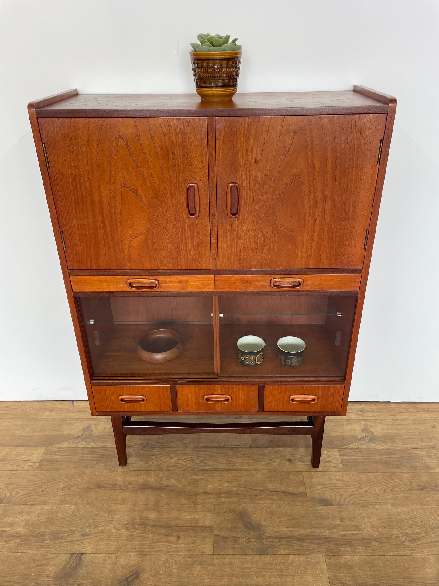 Rare Mid-Century Teak Danish Drinks Cabinet by Arne Wahl Iversen