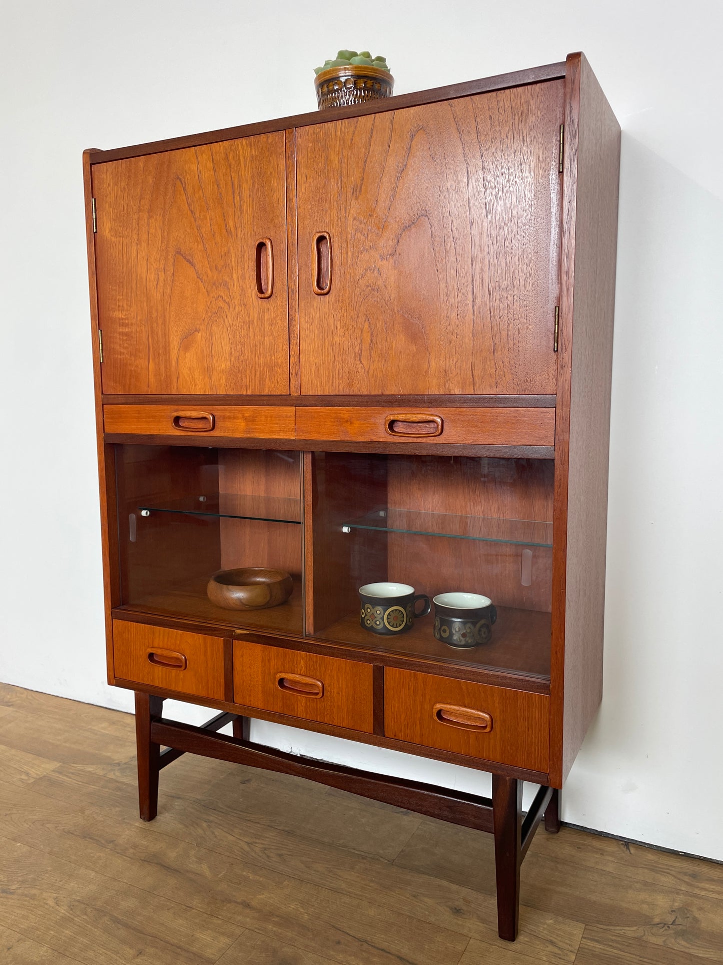 Rare Mid-Century Teak Danish Drinks Cabinet by Arne Wahl Iversen