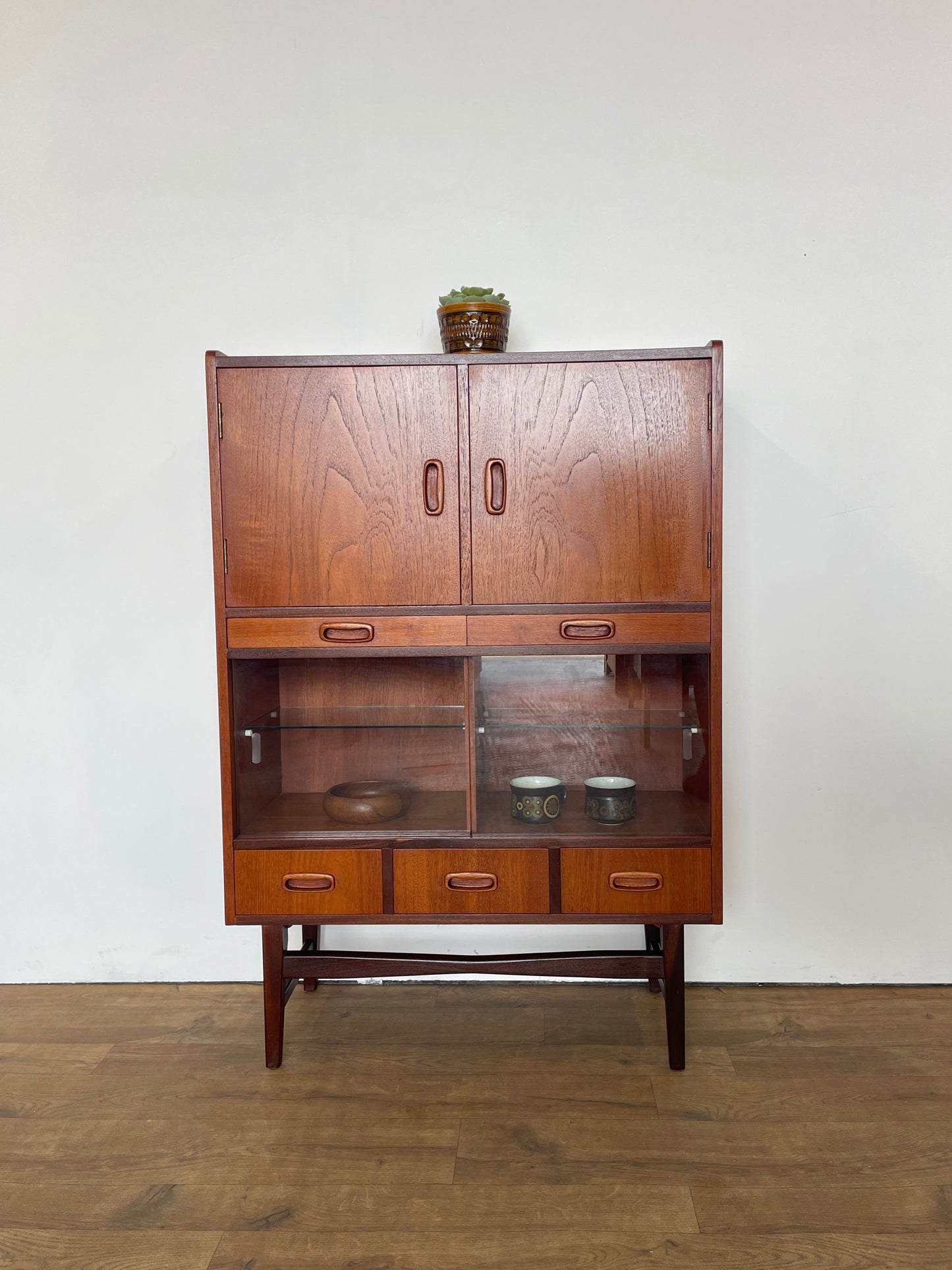 Rare Mid-Century Teak Danish Drinks Cabinet by Arne Wahl Iversen