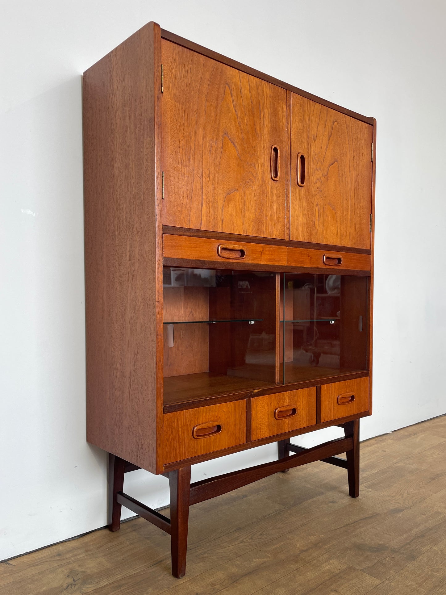 Rare Mid-Century Teak Danish Drinks Cabinet by Arne Wahl Iversen