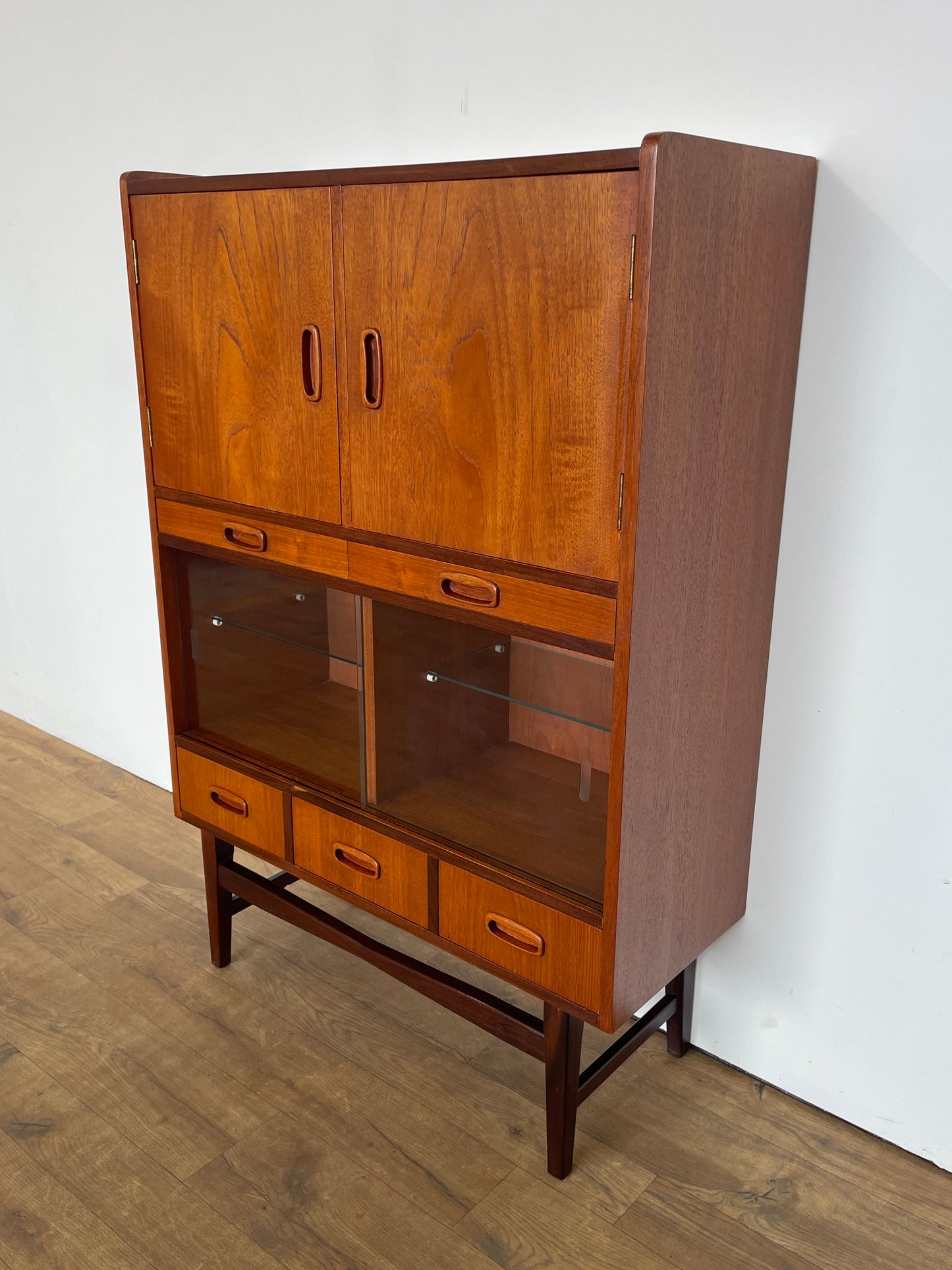 Rare Mid-Century Teak Danish Drinks Cabinet by Arne Wahl Iversen