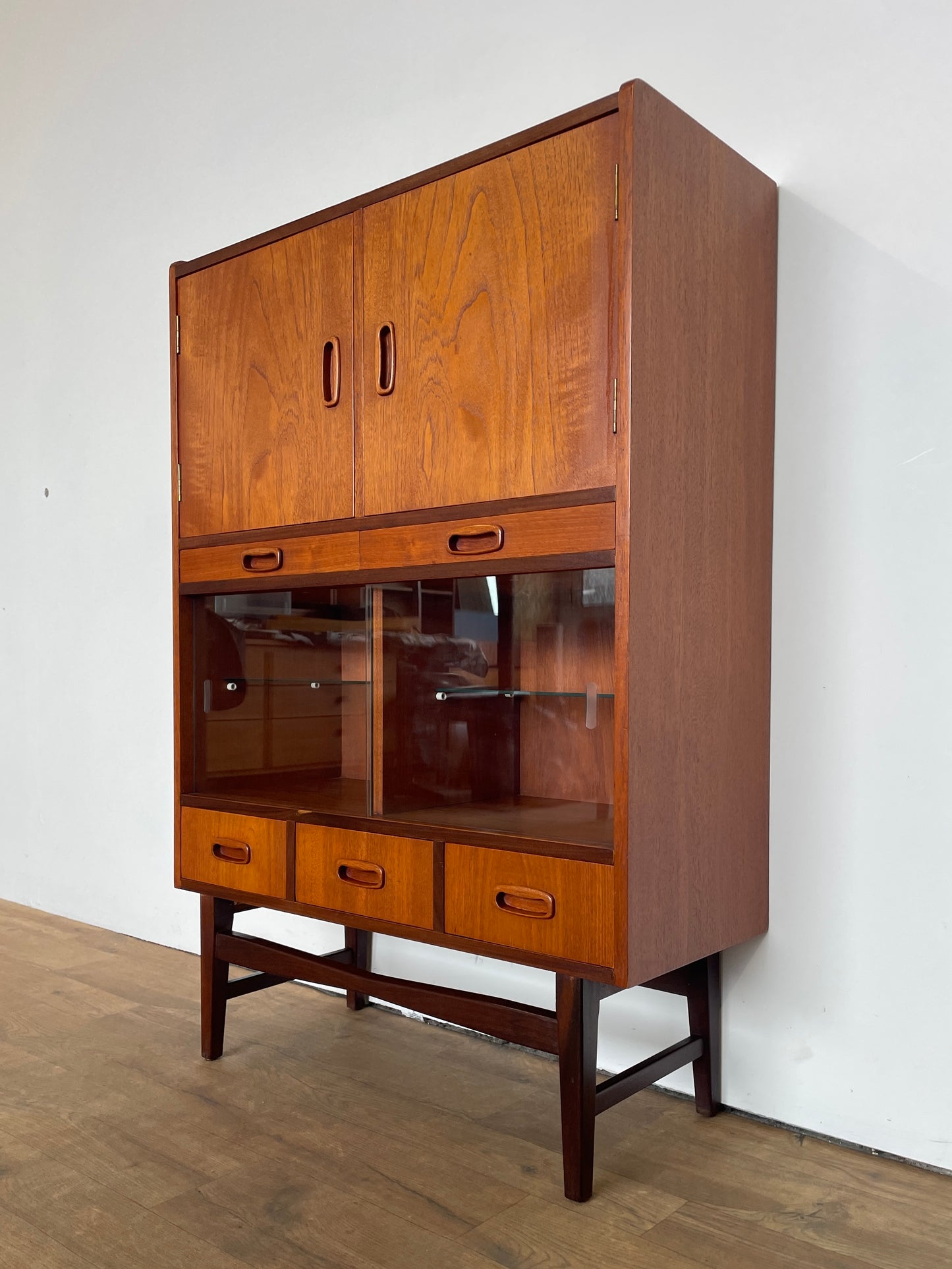 Rare Mid-Century Teak Danish Drinks Cabinet by Arne Wahl Iversen