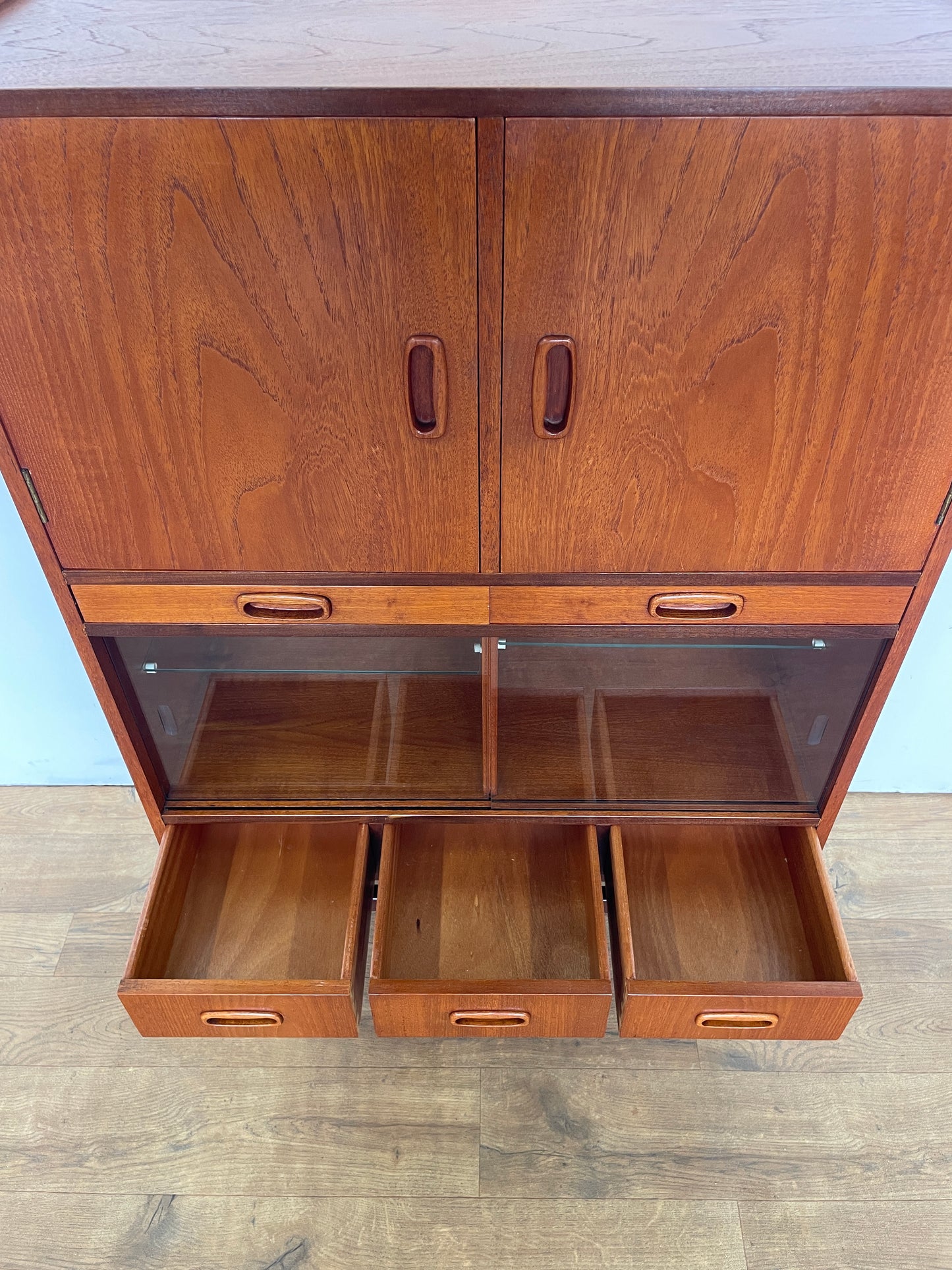 Rare Mid-Century Teak Danish Drinks Cabinet by Arne Wahl Iversen