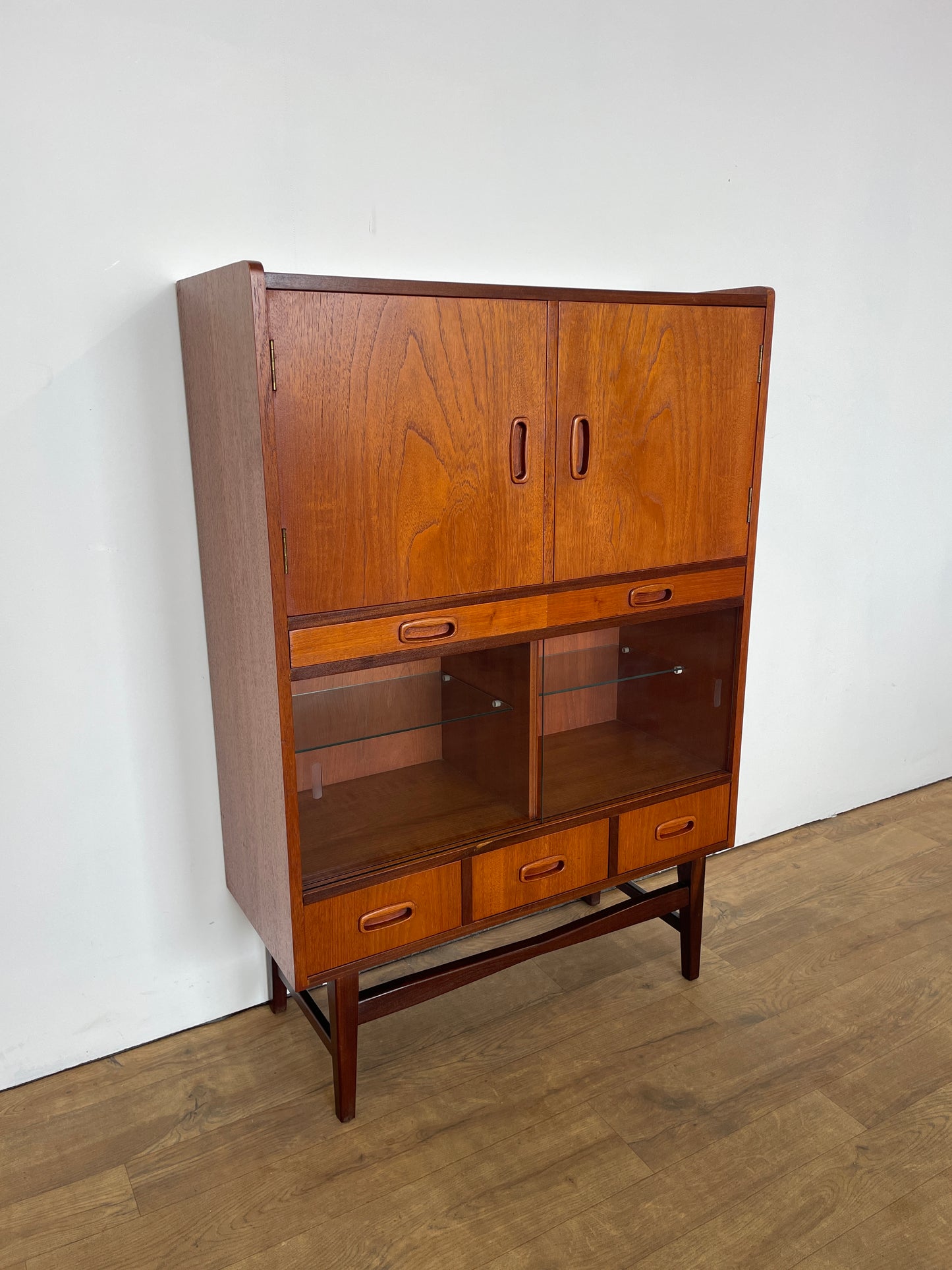 Rare Mid-Century Teak Danish Drinks Cabinet by Arne Wahl Iversen