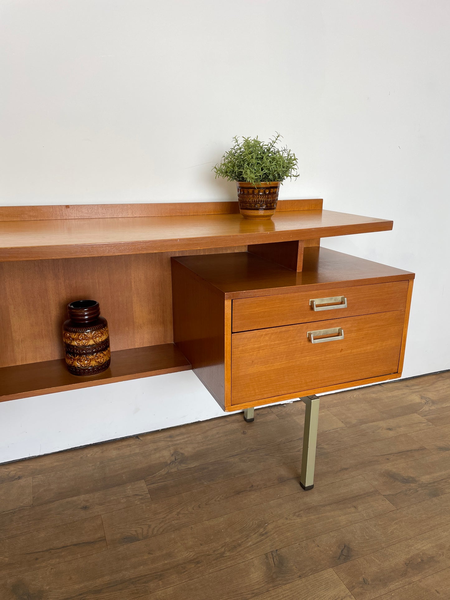Mid-Century G Plan Limba Desk/Dressing Table by Leslie Dandy, 1960s UK