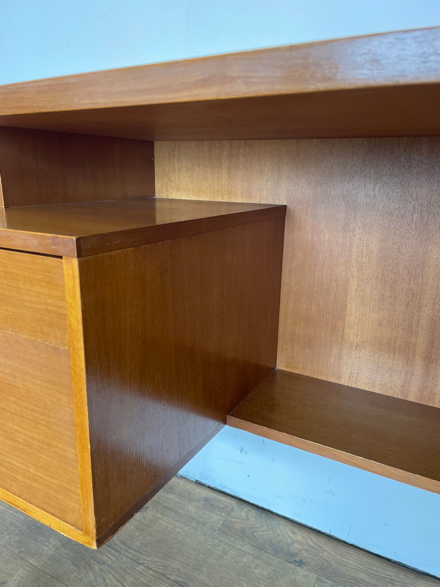 Mid-Century G Plan Limba Desk/Dressing Table by Leslie Dandy, 1960s UK