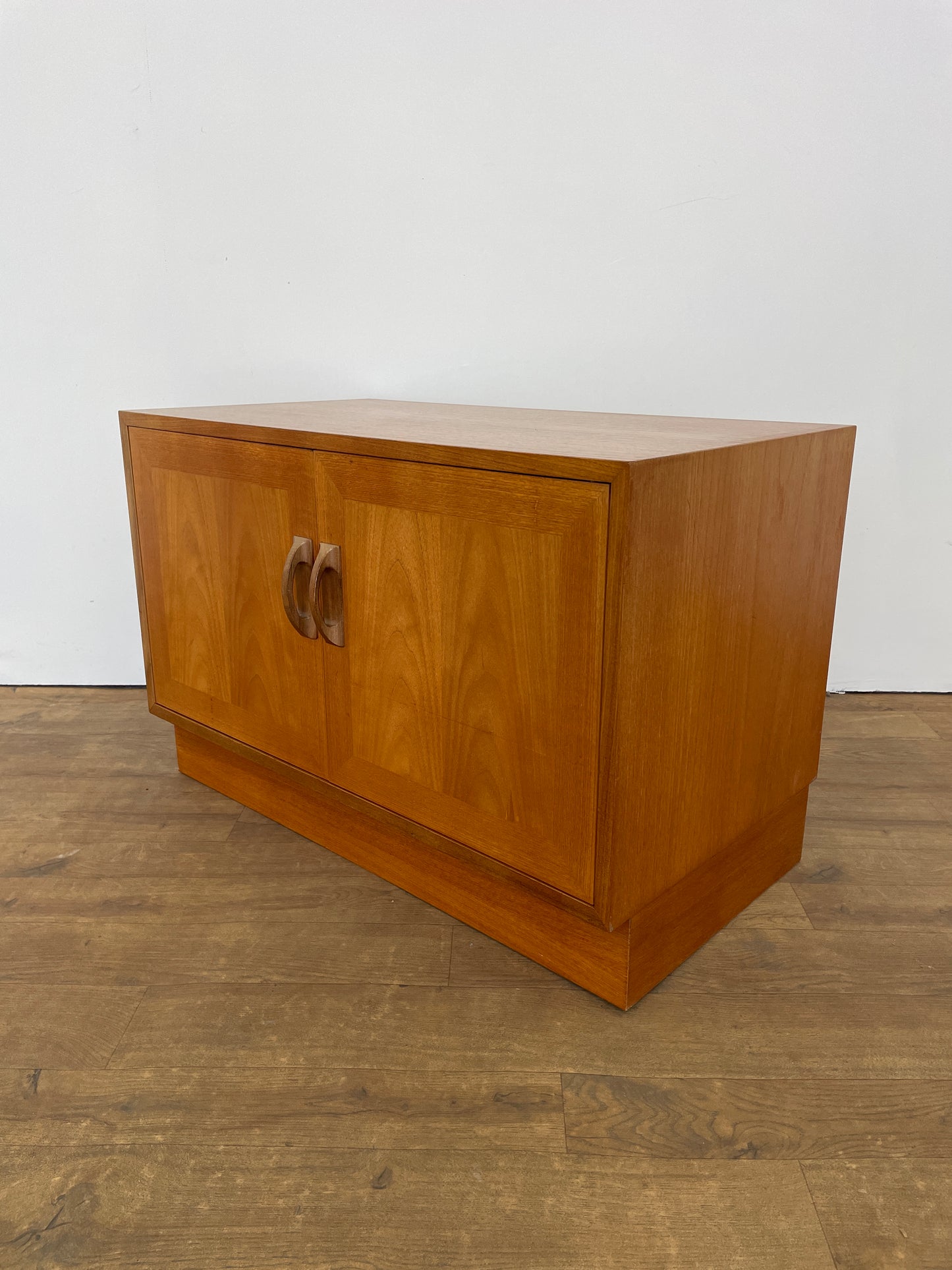 G Plan Mid-Century Teak Sierra Cabinet – 1960s Two Door Storage Unit