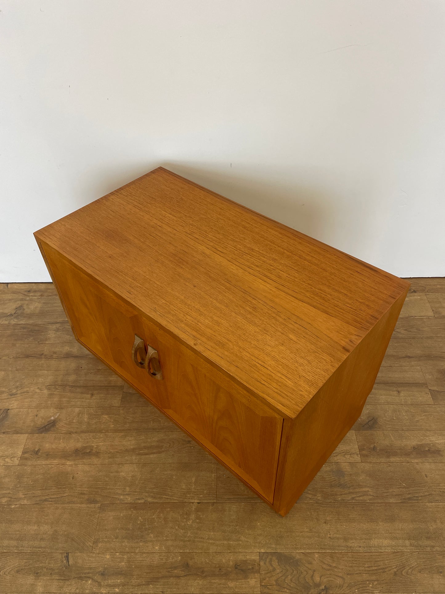 G Plan Mid-Century Teak Sierra Cabinet – 1960s Two Door Storage Unit