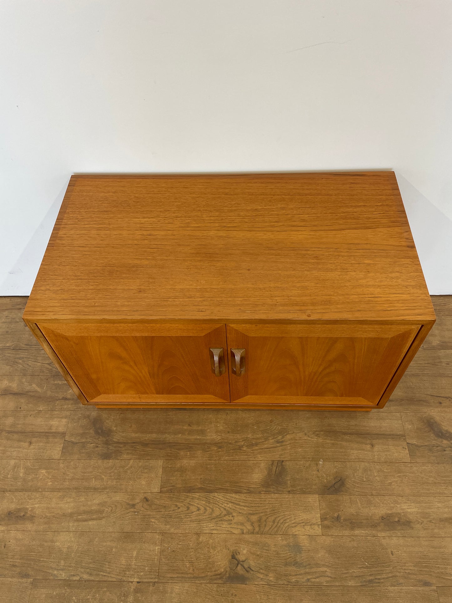 G Plan Mid-Century Teak Sierra Cabinet – 1960s Two Door Storage Unit