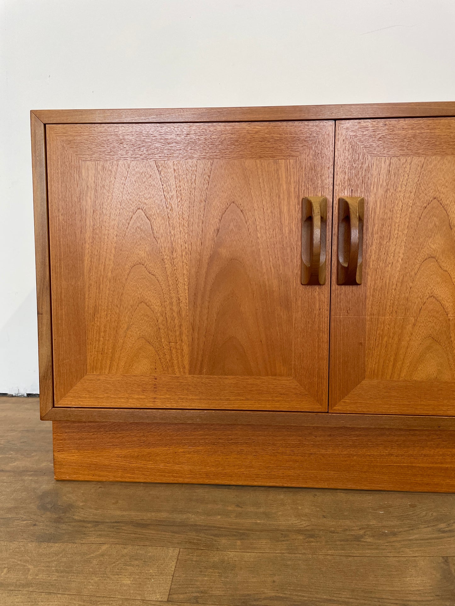 G Plan Mid-Century Teak Sierra Cabinet – 1960s Two Door Storage Unit