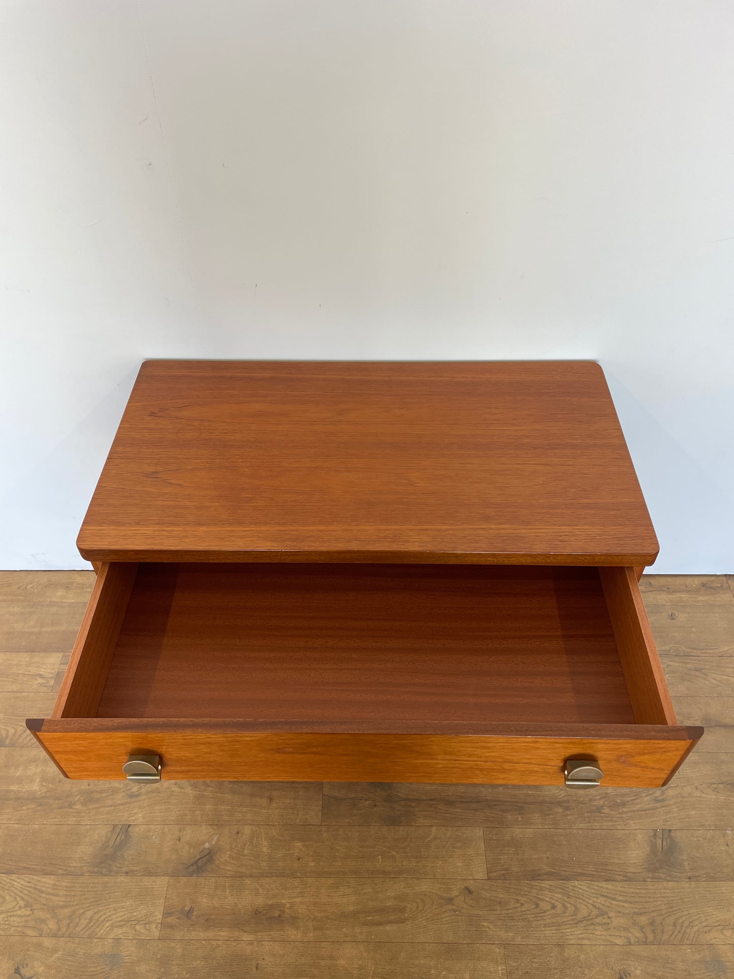 Mid-Century Teak Stag 3-Drawer Chest of Drawers | Vintage Storage Furniture