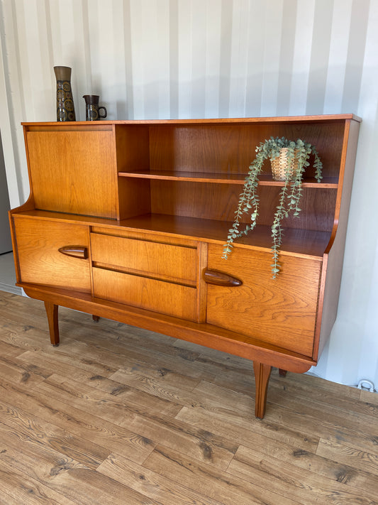 Mid-Century Sideboard by Jentique Teak Vintage Retro Highboard Storage Large Scandi