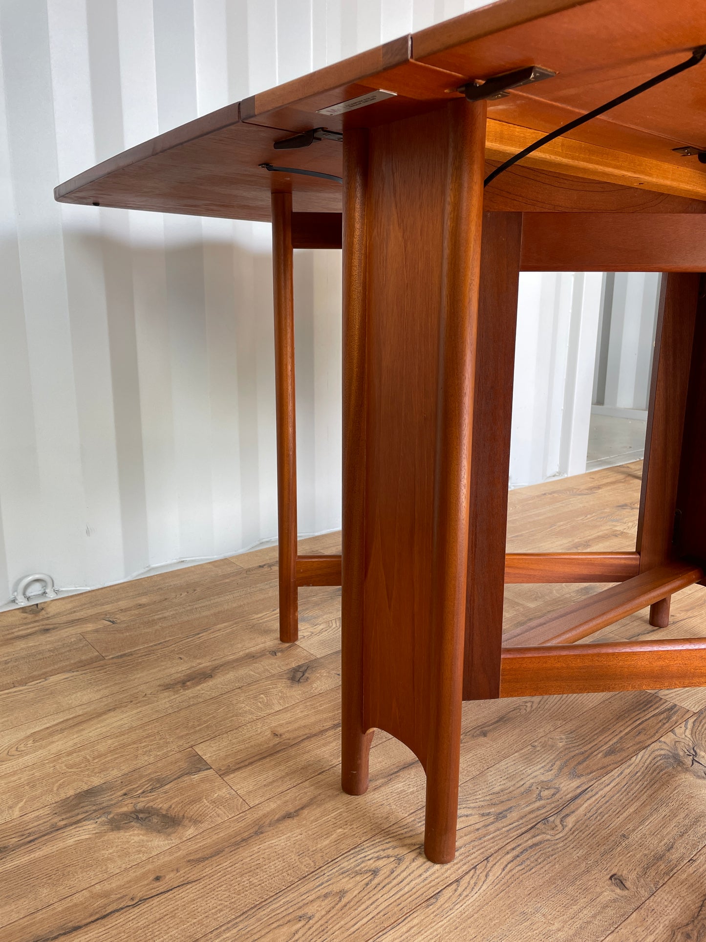 McIntosh Drop Leaf Table & 4 Chairs - Mid-Century Vintage Retro Teak