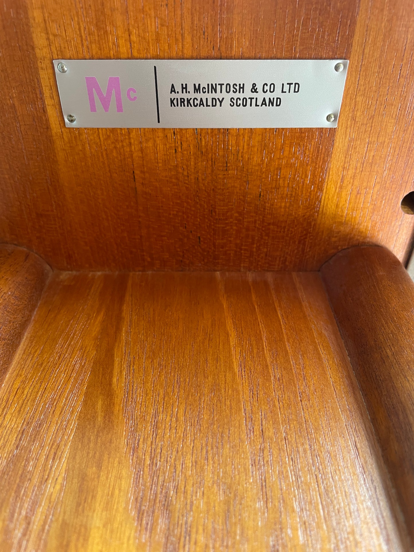 McIntosh Drop Leaf Table & 4 Chairs - Mid-Century Vintage Retro Teak