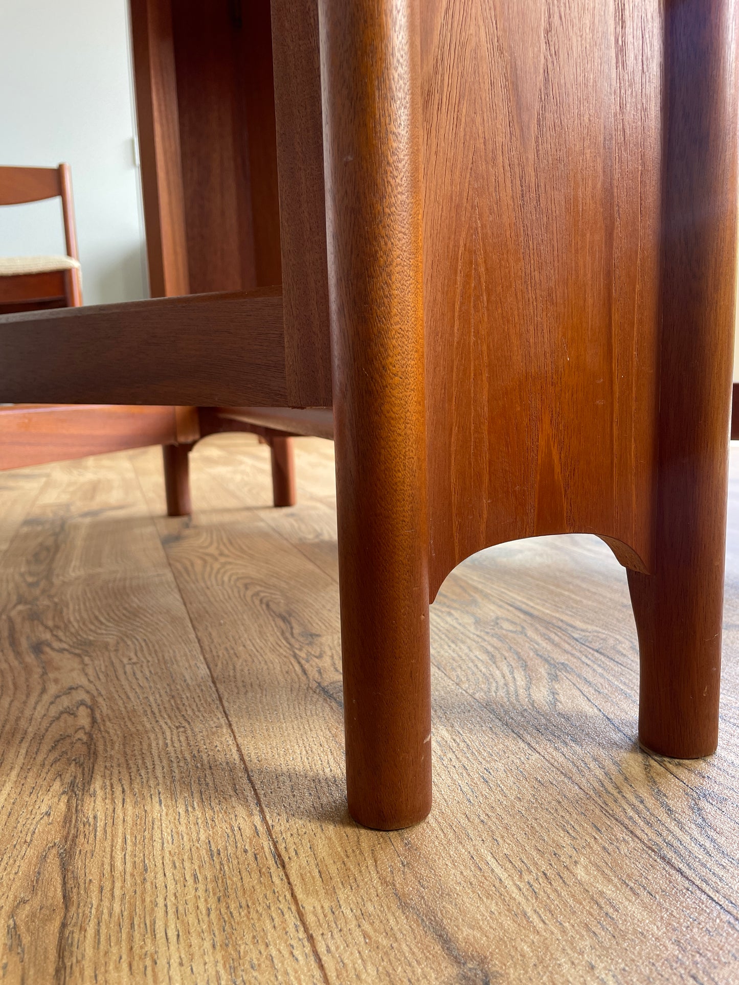 McIntosh Drop Leaf Table & 4 Chairs - Mid-Century Vintage Retro Teak
