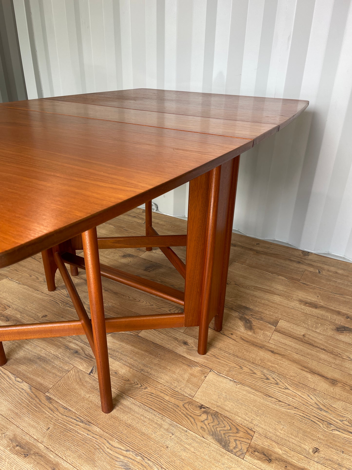 McIntosh Drop Leaf Table & 4 Chairs - Mid-Century Vintage Retro Teak