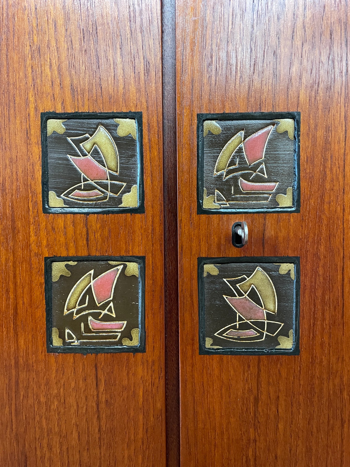 Louis Van Teeffelen for WeBe Teak Highboard Sideboard – Dutch Mid-Century Modern