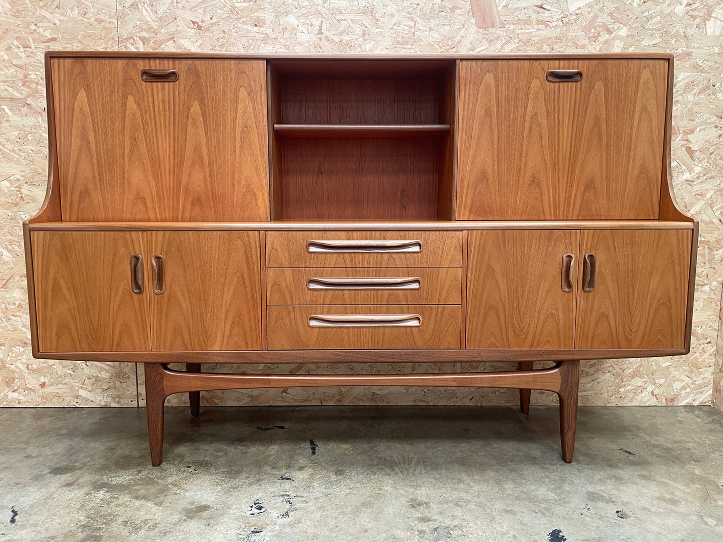 G Plan Sideboard Mid-Century - Teak Highboard