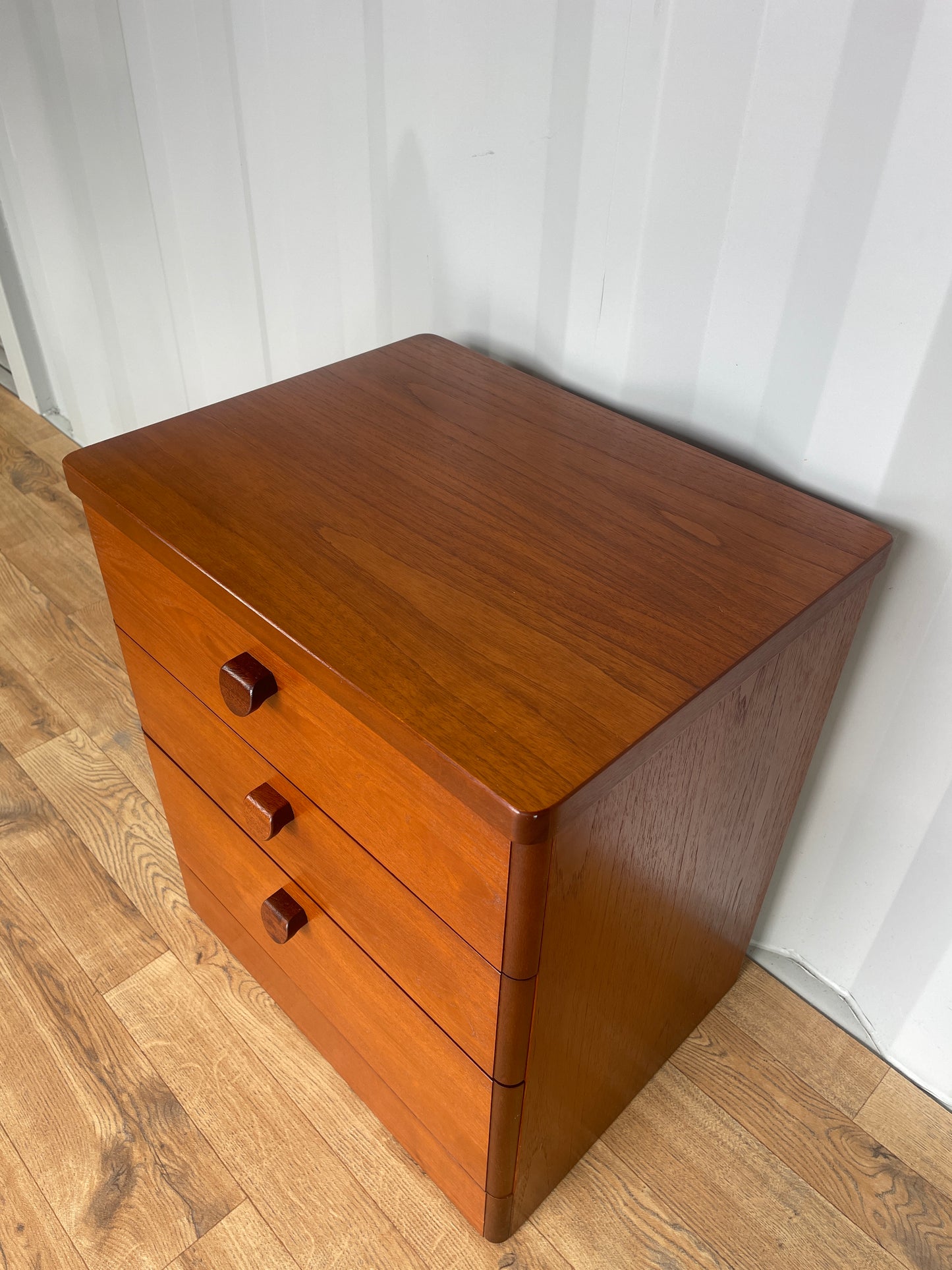 Stag Bedside Chest / Cabinet - Mid-Century Storage