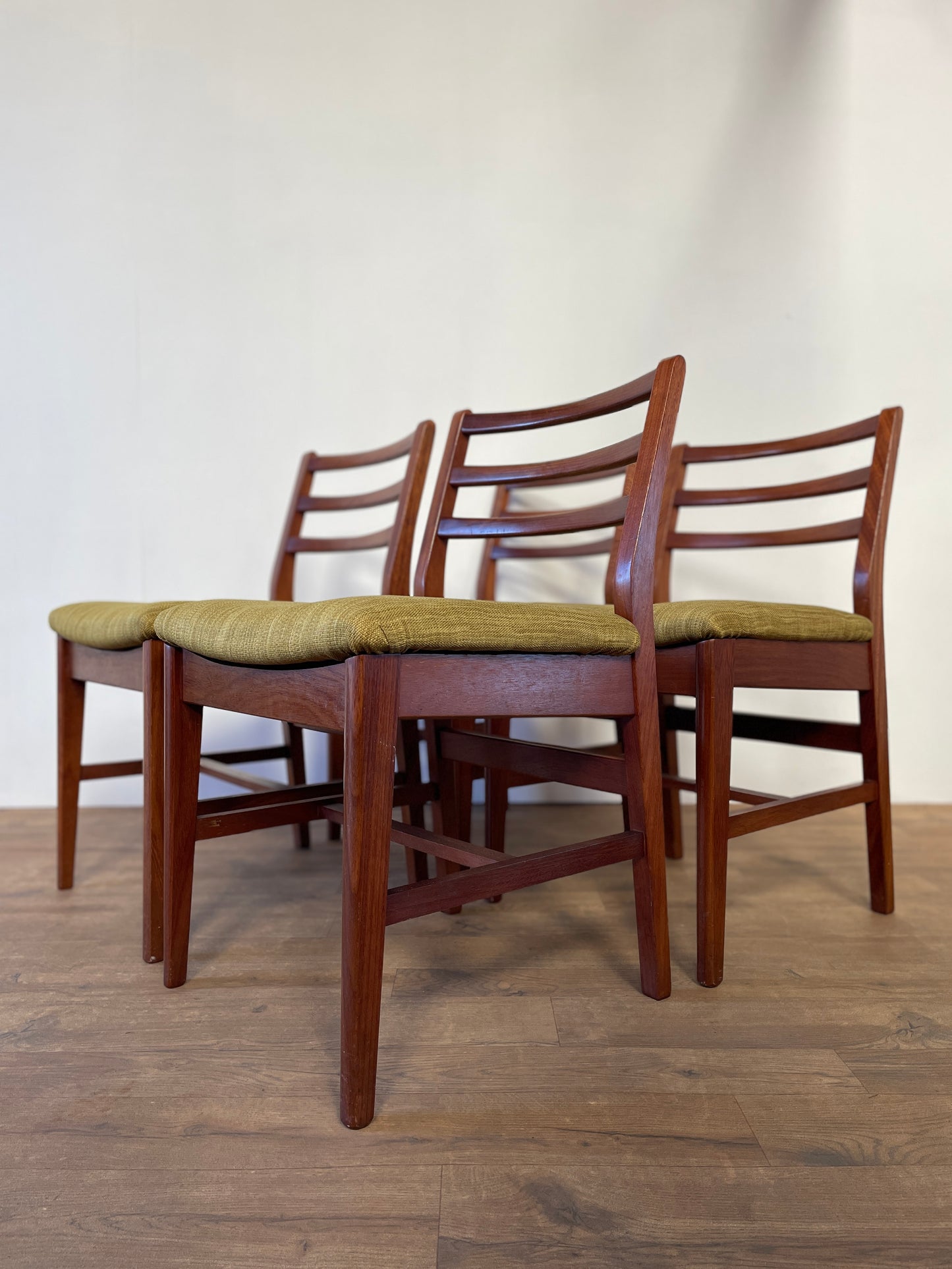 Mid-Century Teak Dining Chairs by John Herbert for Younger – Set of Vintage 1960s Ladder-Back Chairs