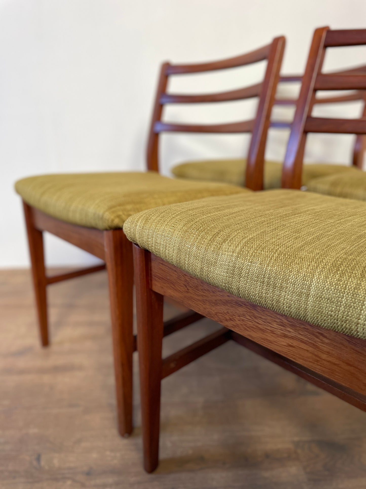 Mid-Century Teak Dining Chairs by John Herbert for Younger – Set of Vintage 1960s Ladder-Back Chairs