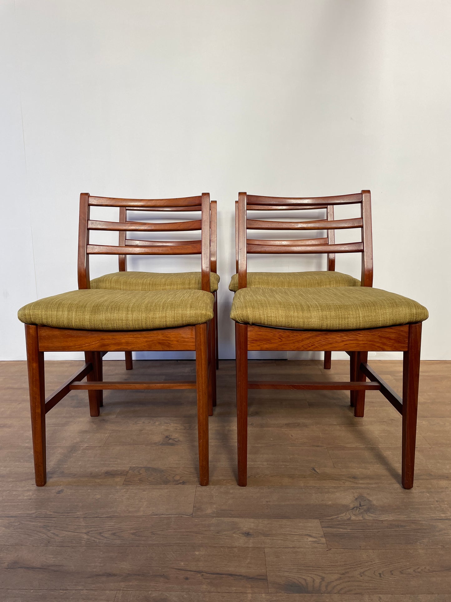Mid-Century Teak Dining Chairs by John Herbert for Younger – Set of Vintage 1960s Ladder-Back Chairs
