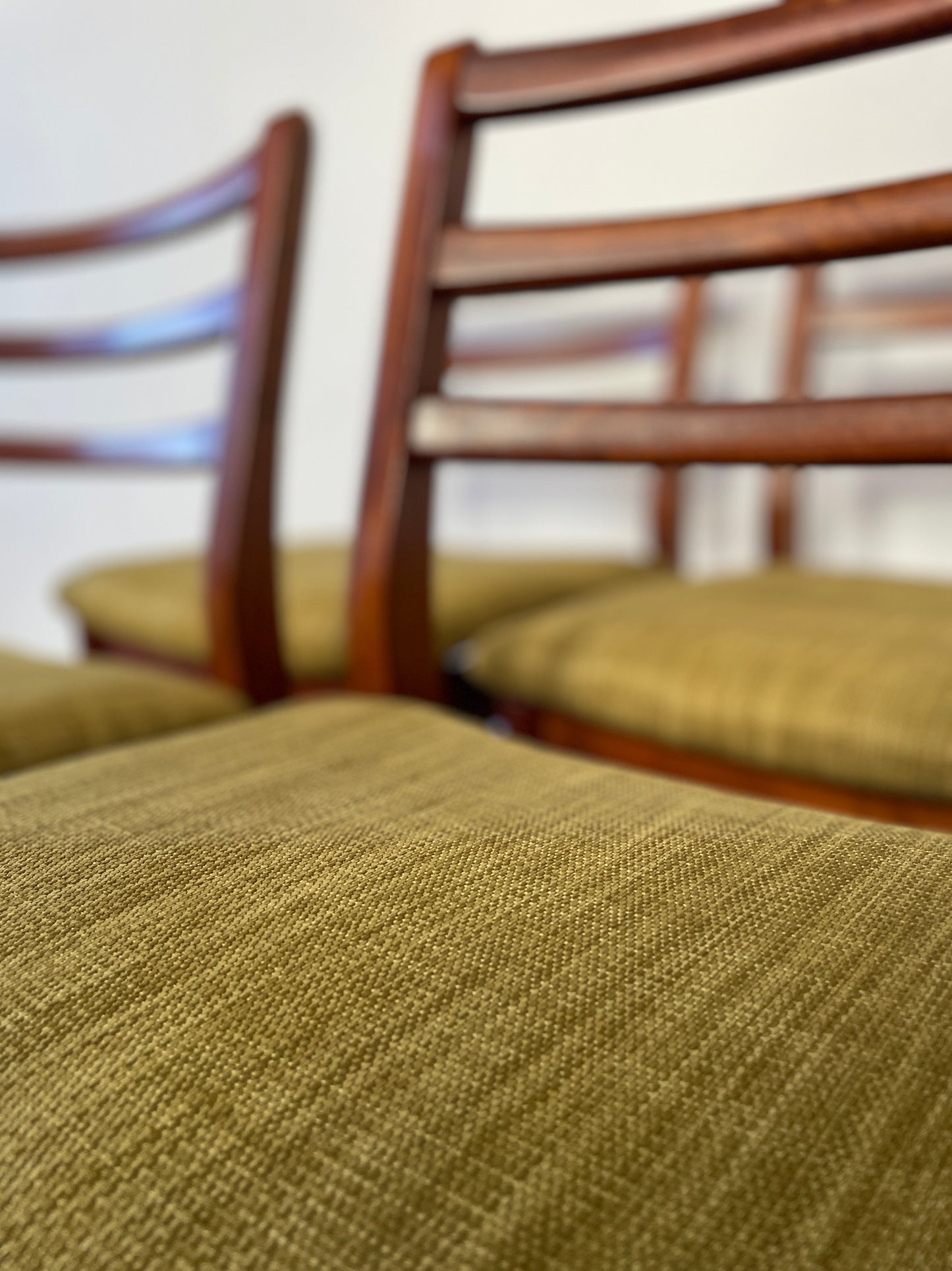 Mid-Century Teak Dining Chairs by John Herbert for Younger – Set of Vintage 1960s Ladder-Back Chairs