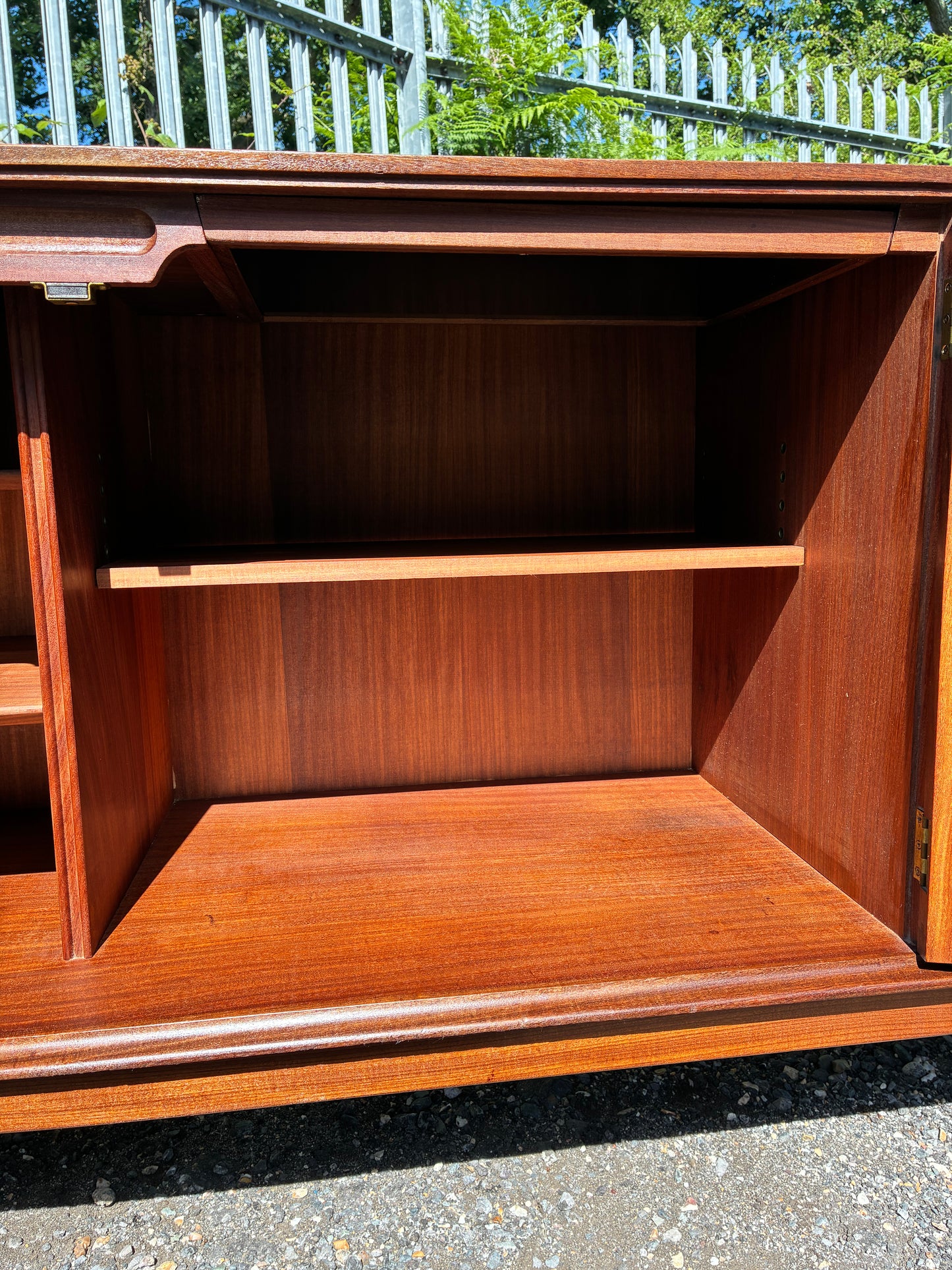 Large Teak Sideboard by Richard Hornby Afromosia Mid-Century | Vintage British Modern Cabinet