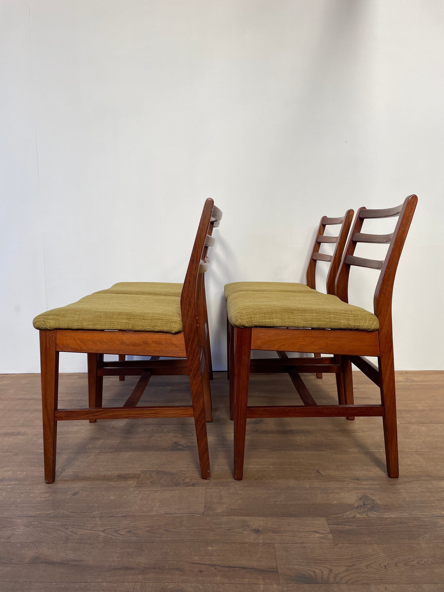 Mid-Century Teak Dining Chairs by John Herbert for Younger – Set of Vintage 1960s Ladder-Back Chairs