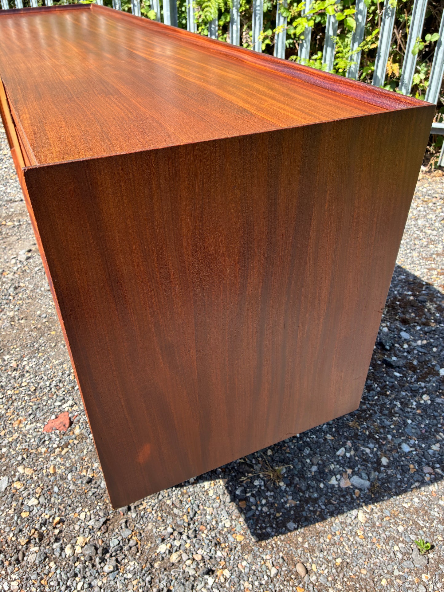 Large Teak Sideboard by Richard Hornby Afromosia Mid-Century | Vintage British Modern Cabinet