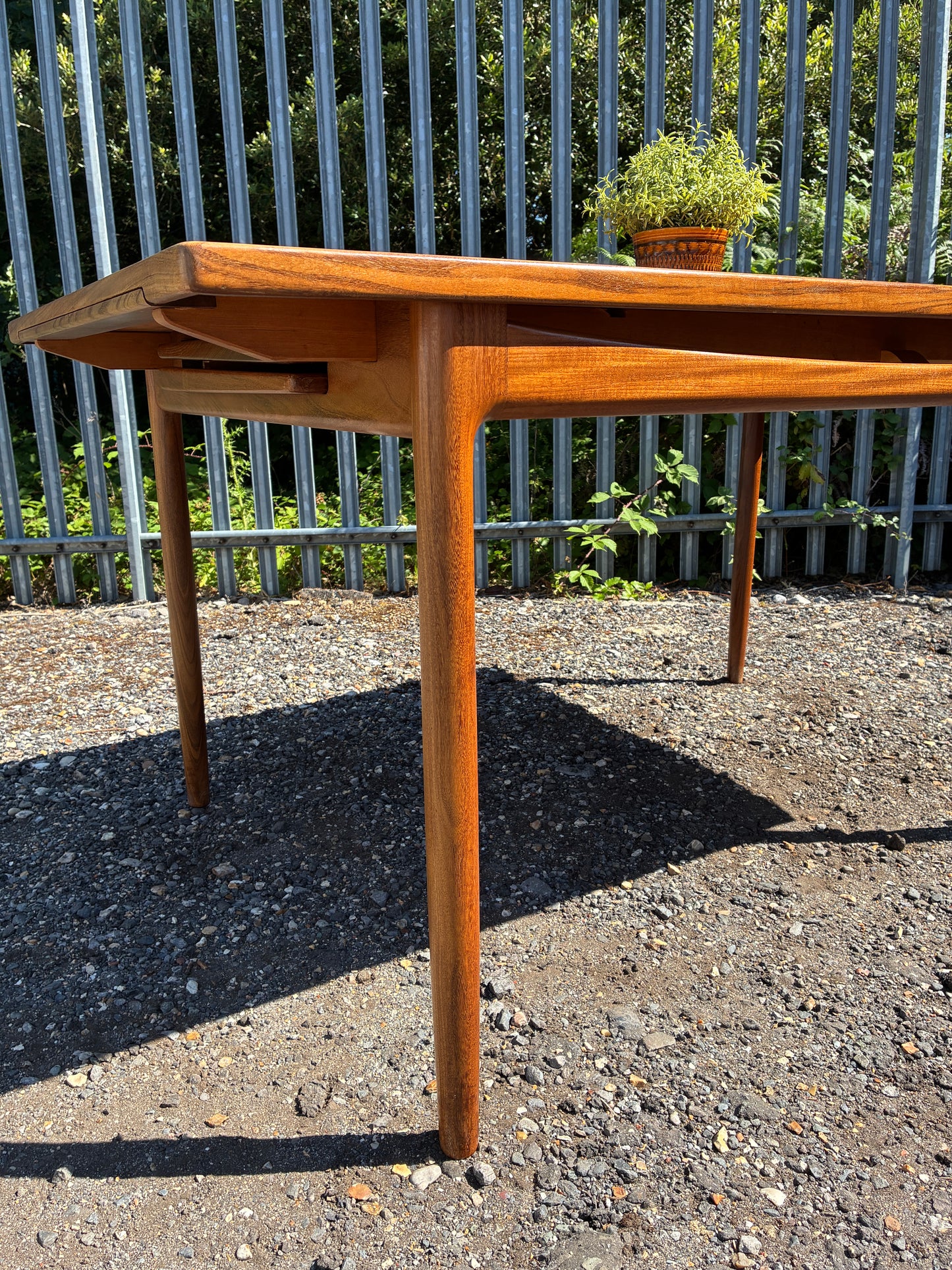 Mid-Century G Plan Extendable Dining Table by LB Kofod Larsen | Vintage Danish Teak | 2 Extension Leaves | Seats 6–10