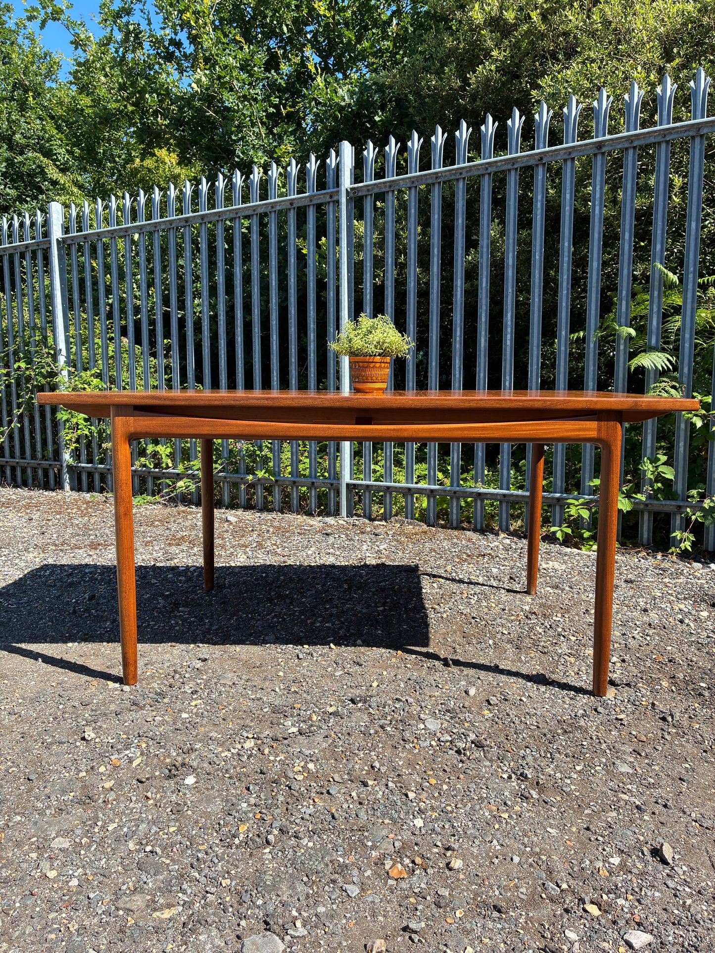 Mid-Century G Plan Extendable Dining Table by LB Kofod Larsen | Vintage Danish Teak | 2 Extension Leaves | Seats 6–10