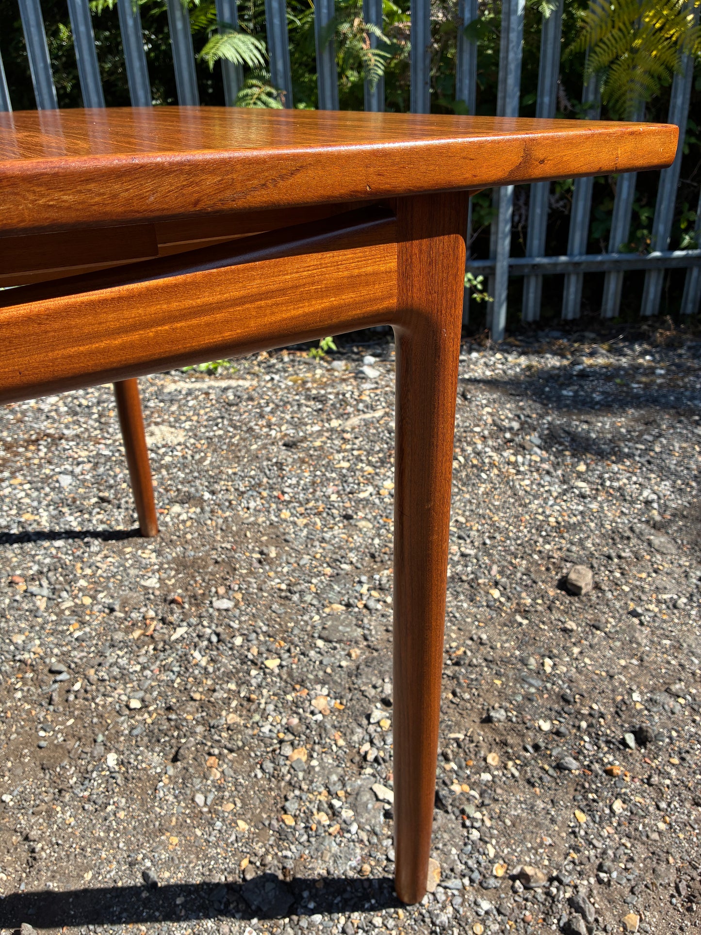 Mid-Century G Plan Extendable Dining Table by LB Kofod Larsen | Vintage Danish Teak | 2 Extension Leaves | Seats 6–10