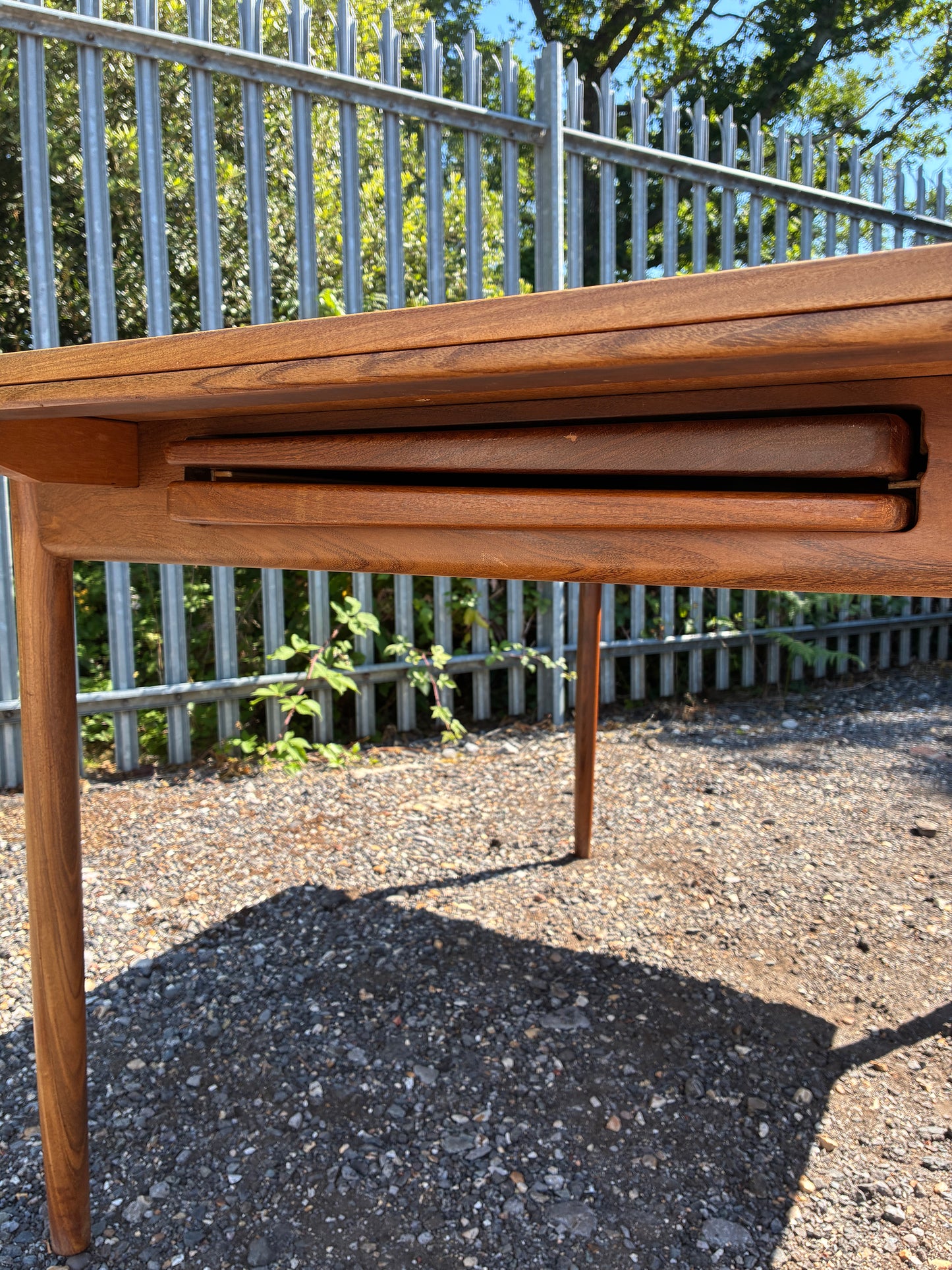 Mid-Century G Plan Extendable Dining Table by LB Kofod Larsen | Vintage Danish Teak | 2 Extension Leaves | Seats 6–10