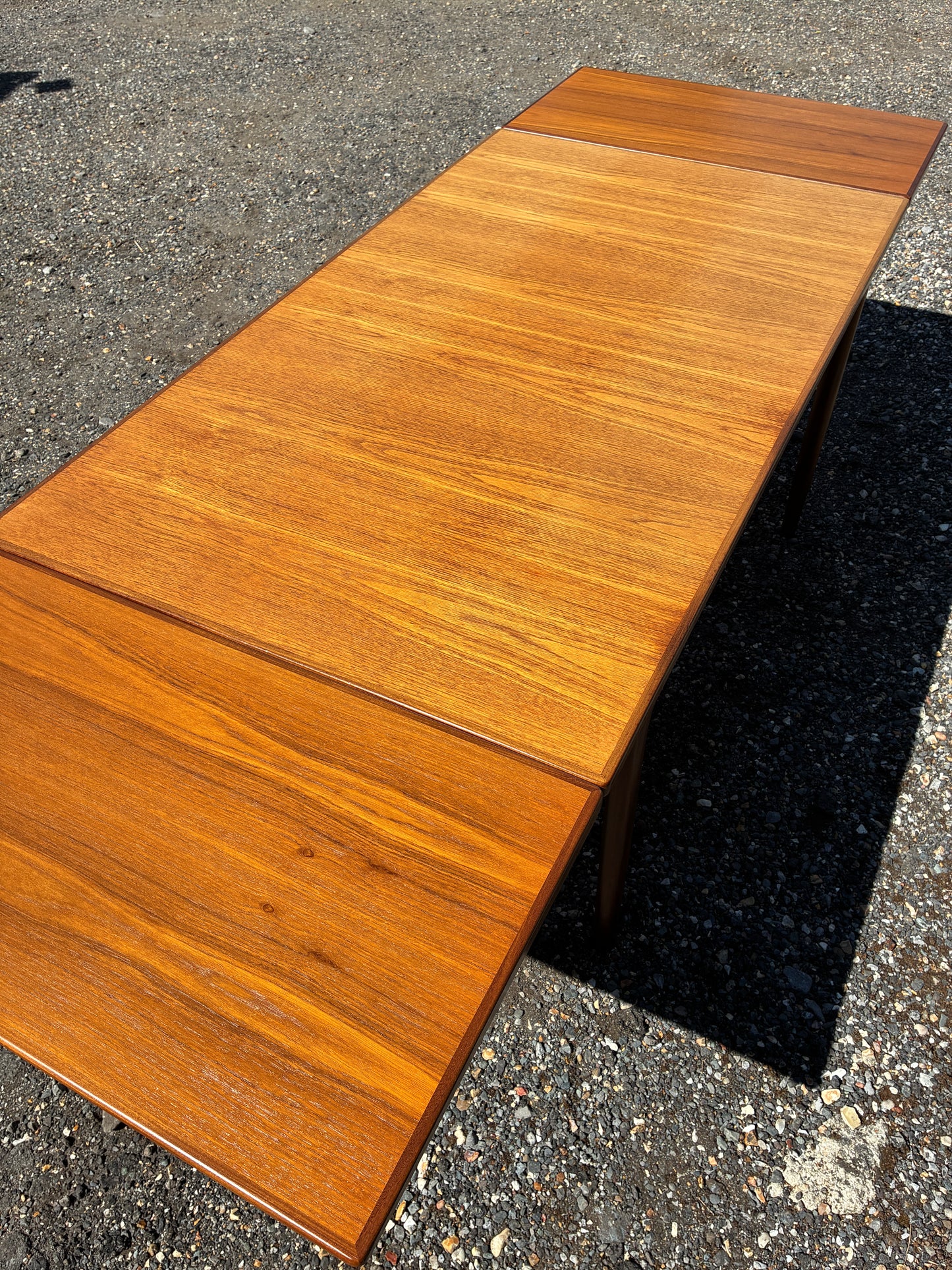 Mid-Century G Plan Extendable Dining Table by LB Kofod Larsen | Vintage Danish Teak | 2 Extension Leaves | Seats 6–10